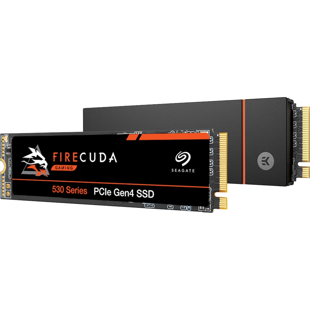 Seagate Gaming-SSD »FireCuda 530 mit Kühlkörper«, Anschluss M.2 PCIe 4.0