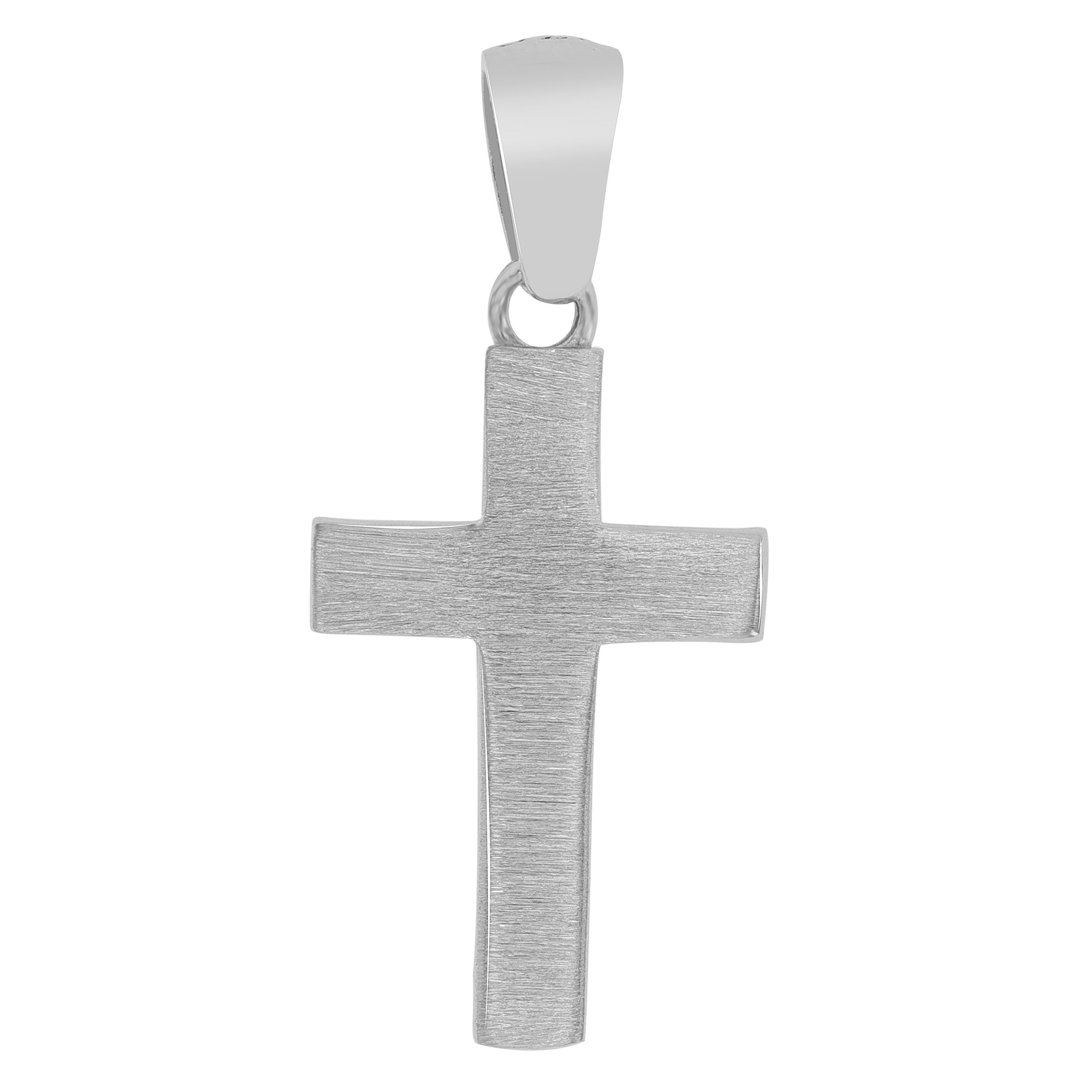 ADELIA ́S Damen Kettenanhänger "eleganter Kreuz Anhänger aus 925 Sterling Silber", Silber 925 (Sterlingsilber)silber, Silber 925 (Sterlingsilber),