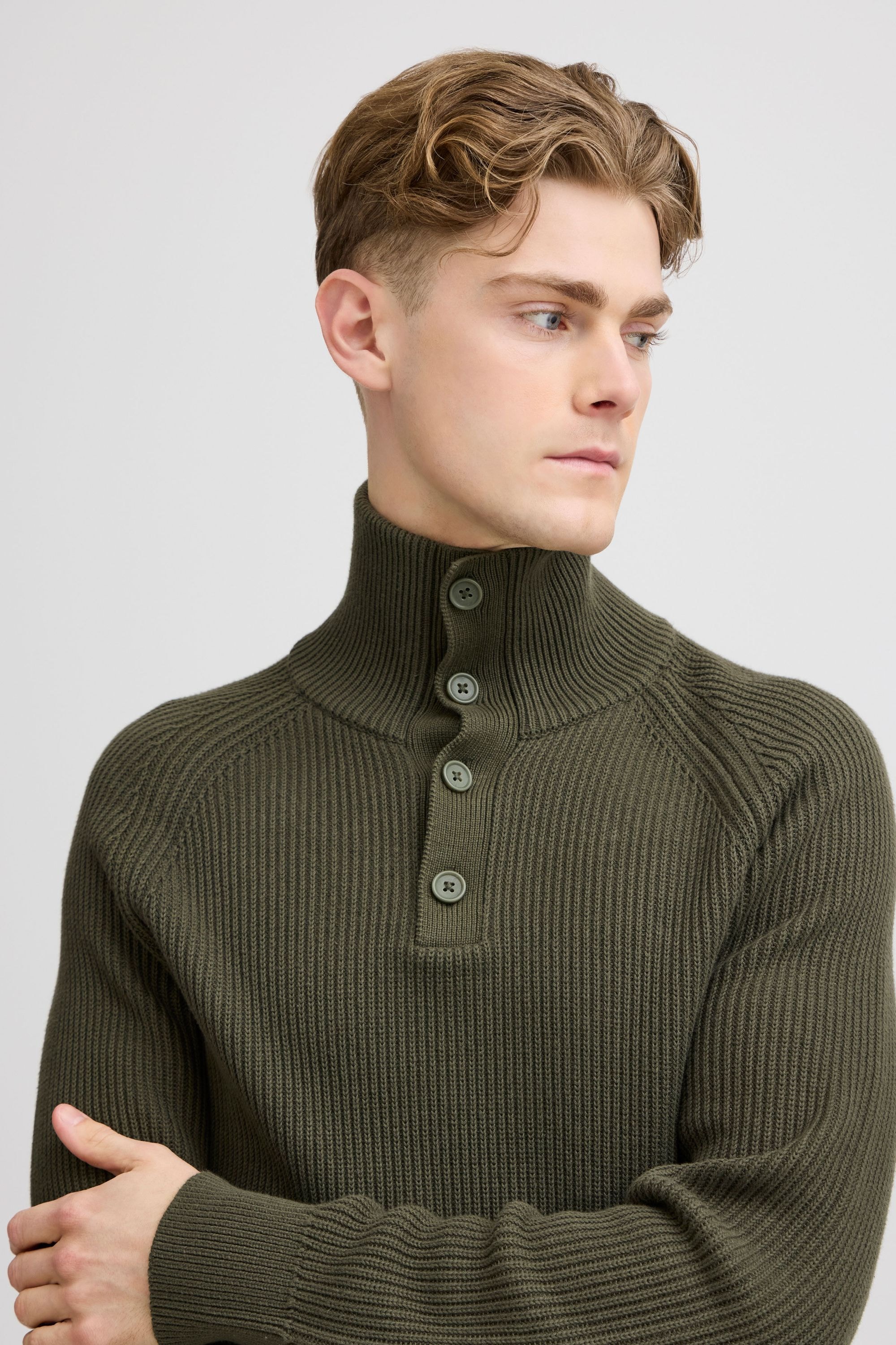 Casual Friday Troyer »Troyer CFKRISTIAN 0162 ribbed high neck knit«
