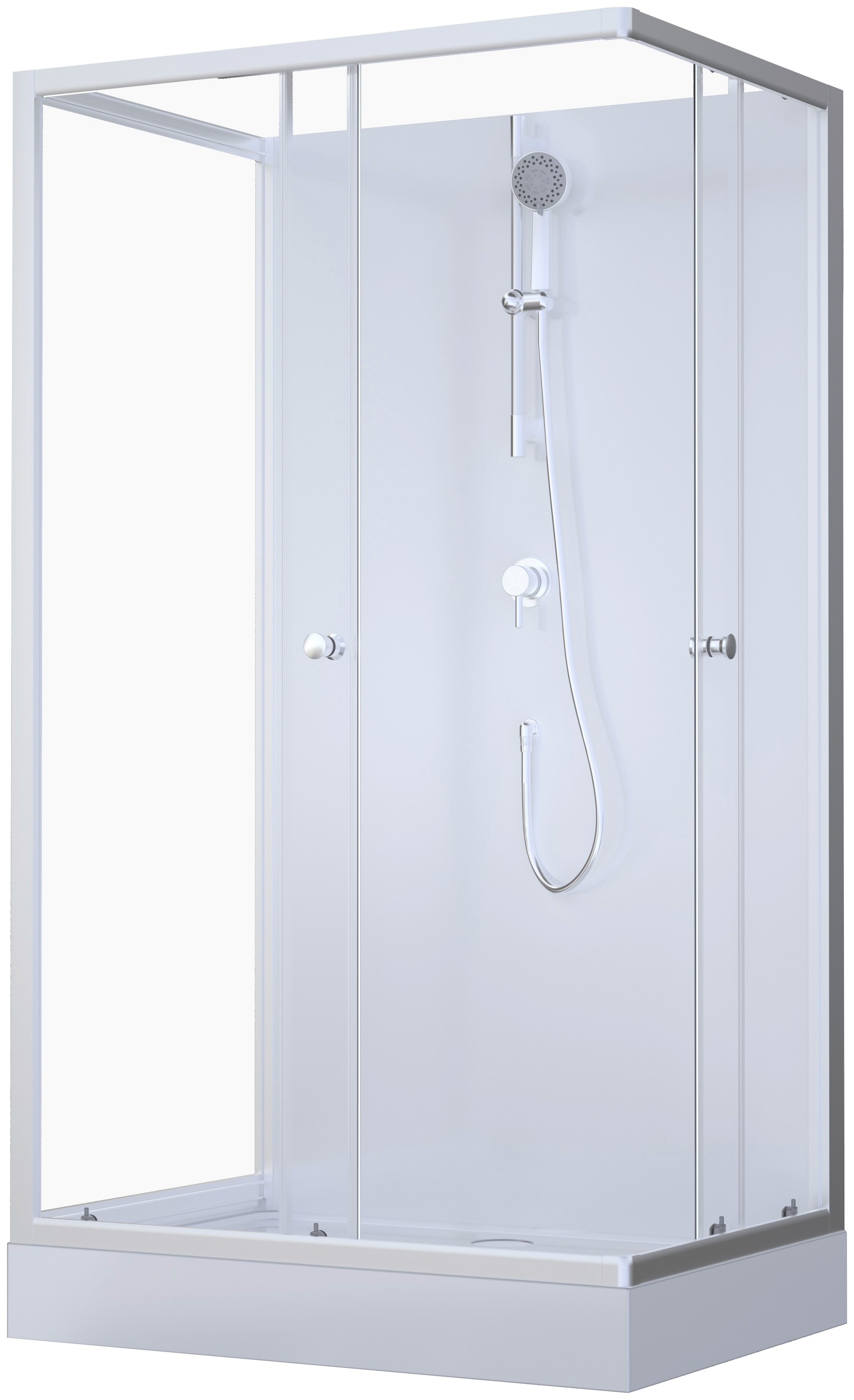 Marwell Komplettdusche »White Dream«, inkl. Armaturen