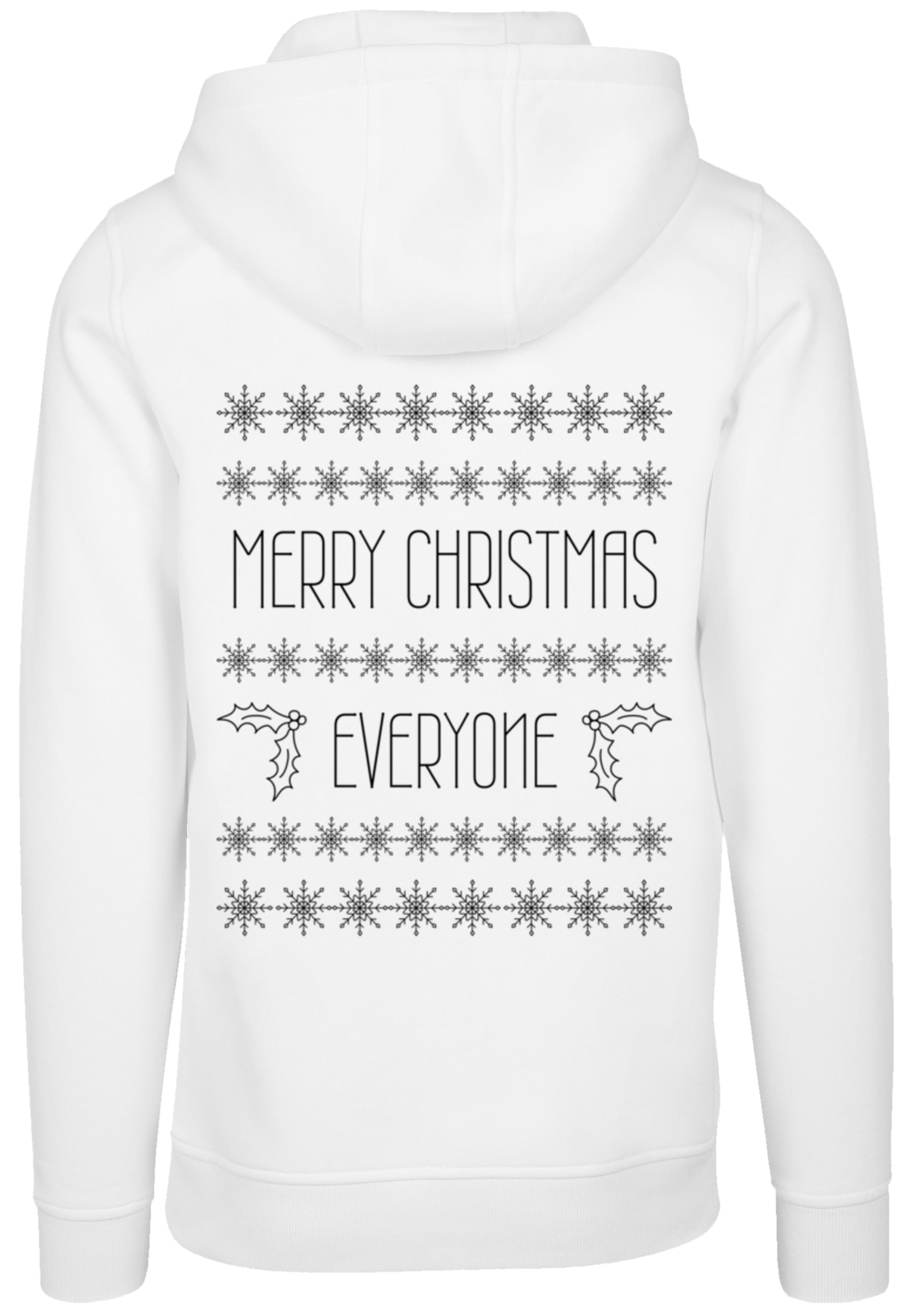F4NT4STIC Kapuzenpullover »Merry Christmas Weihnachten Everyone«, Premium Qualität, Weihnachten, Geschenk