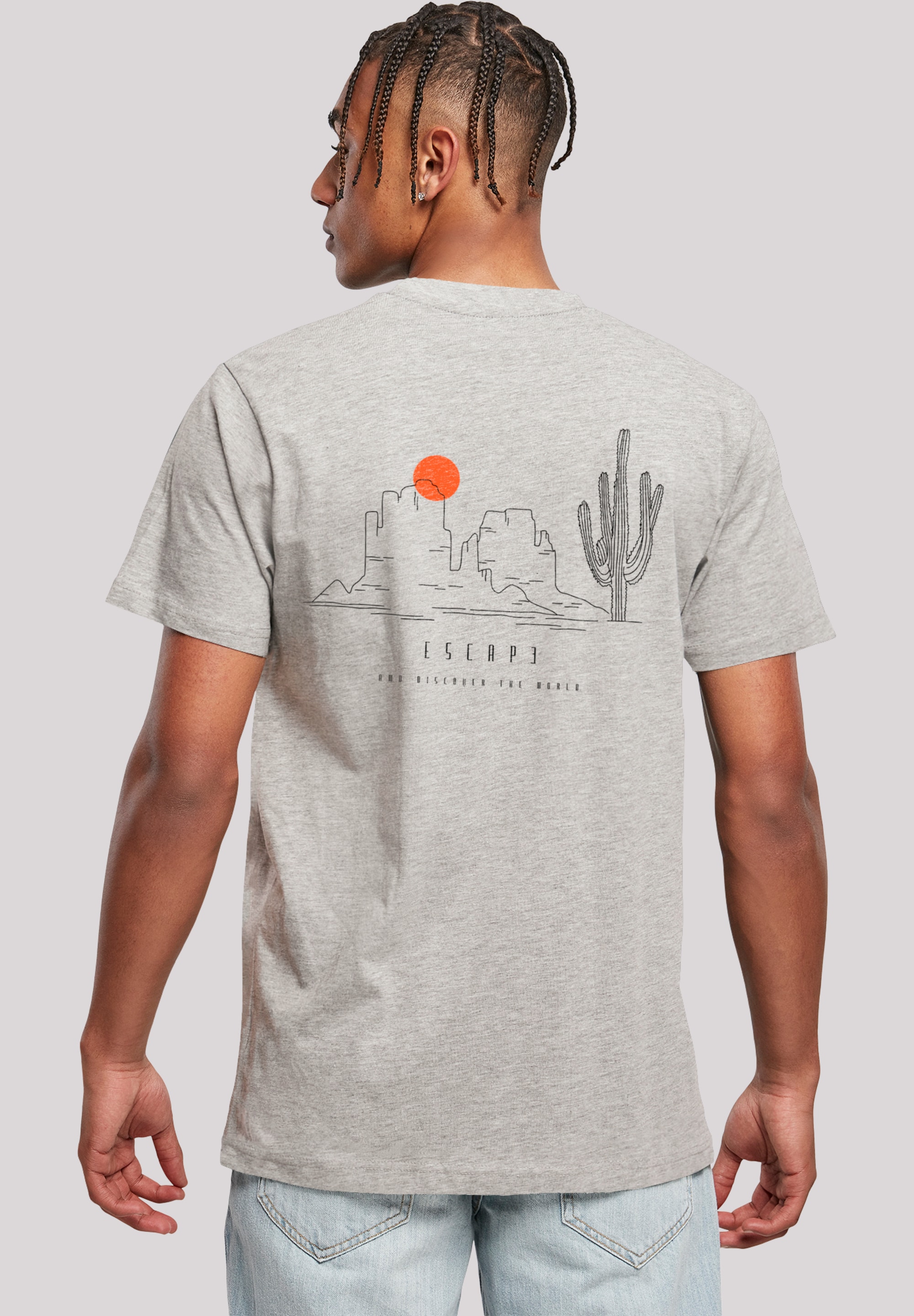 F4NT4STIC T-Shirt "Escape Discover the World Savannah", Discover the World günstig online kaufen