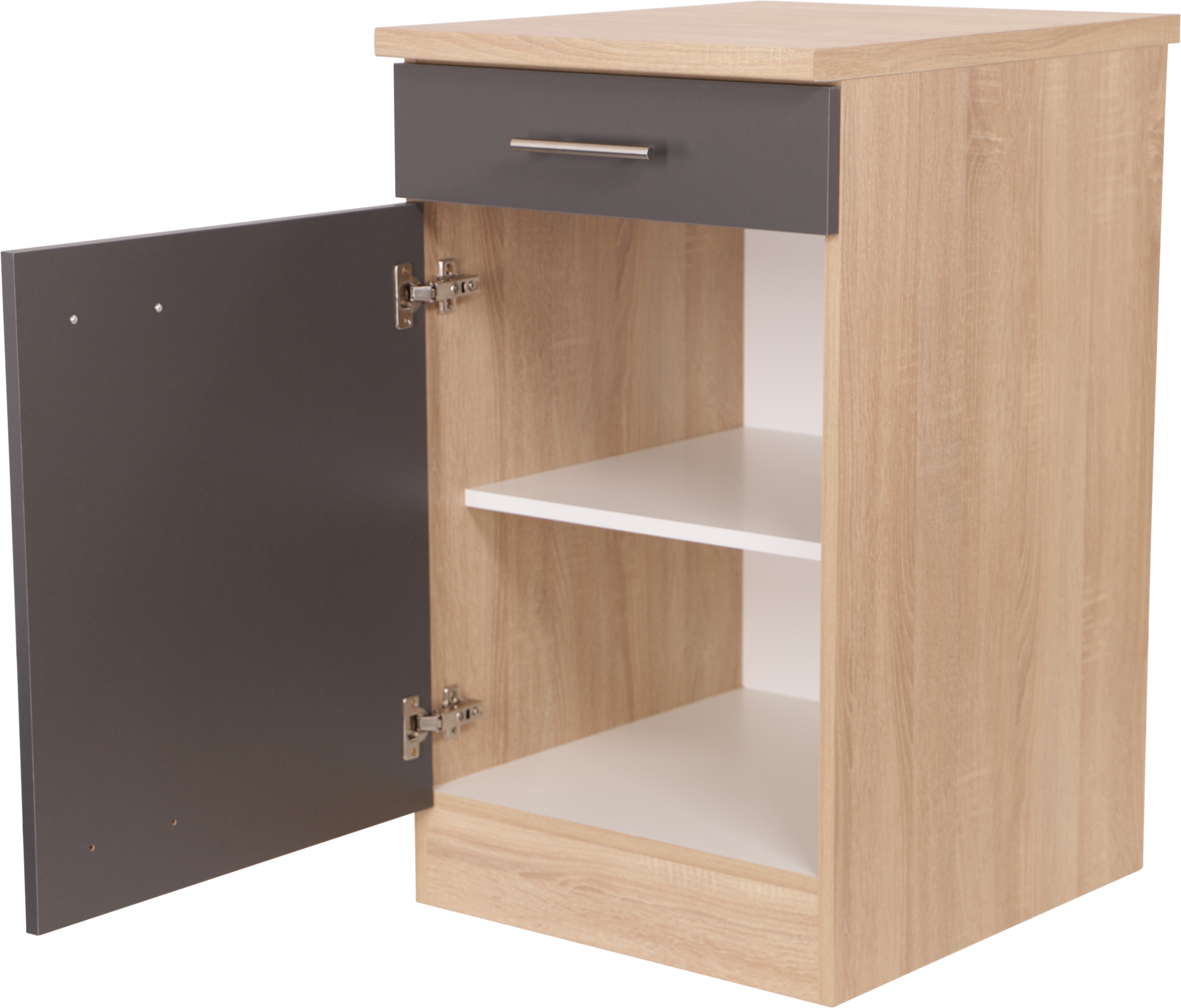 RESPEKTA Unterschrank »Merle« Breite 50 cm, Soft-Close, Griffe aus Metall, 85 cm Arbeitshöhe