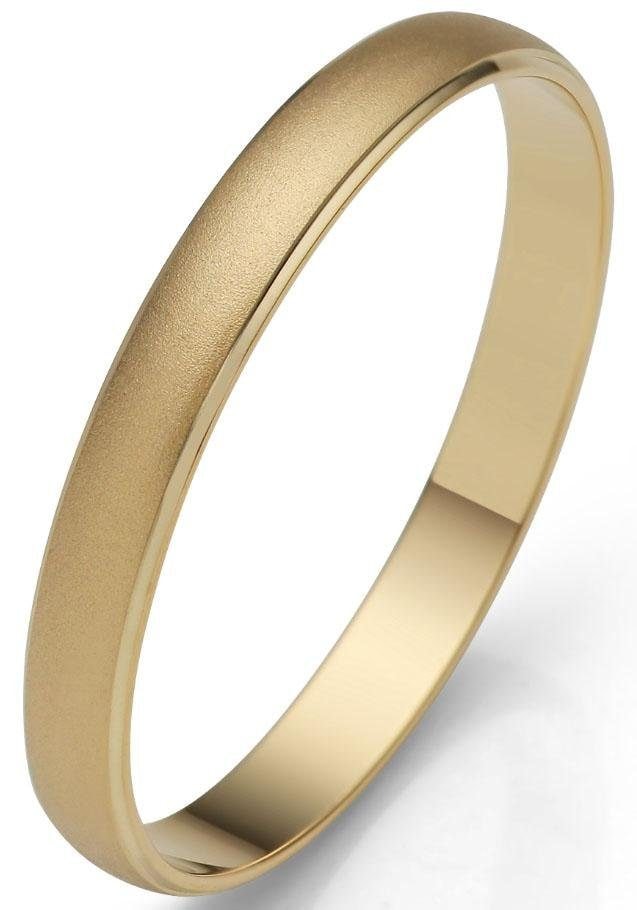 Firetti Trauring »Schmuck Geschenk Gold 375 Hochzeit Ehering "LIEBE"«, Made in Germany, wahlweise mit oder ohne Brillant