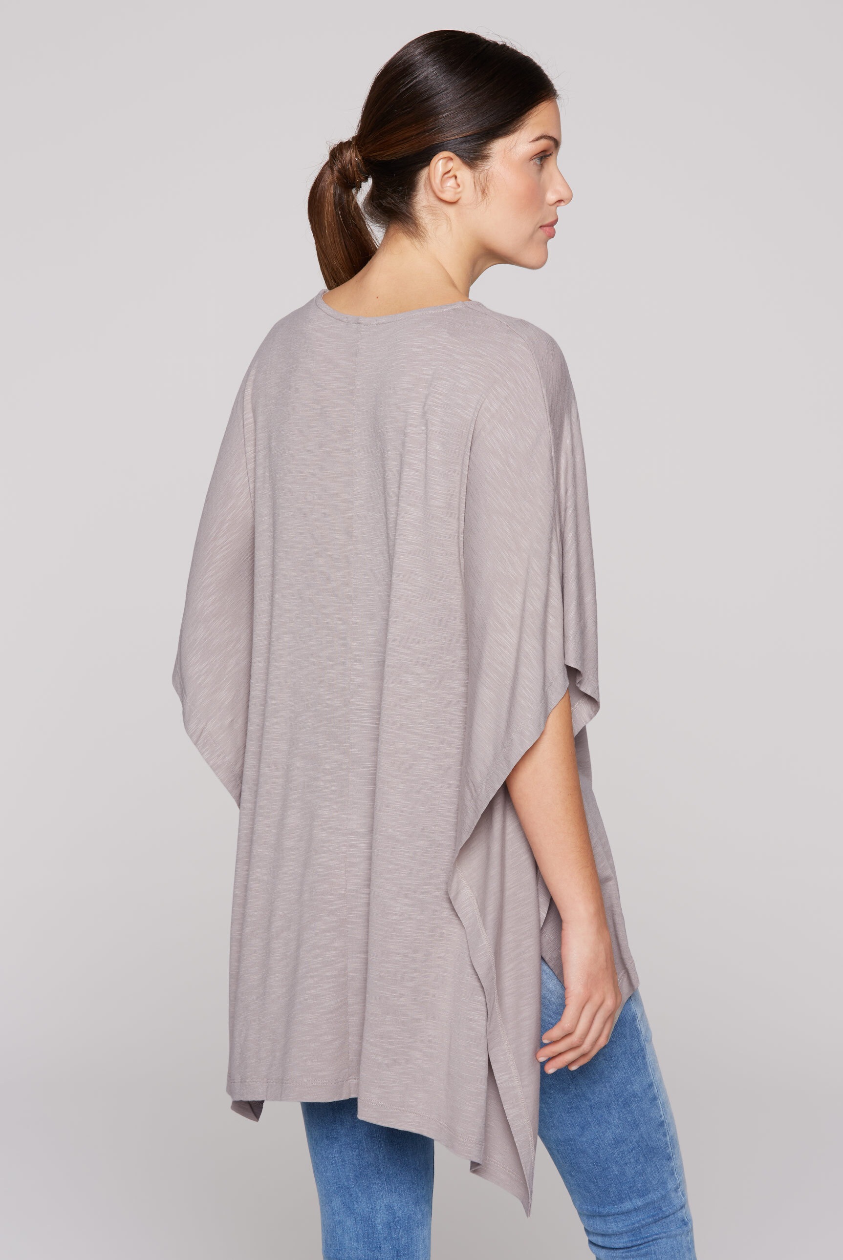 SOCCX Oversize-Shirt, mit längerer Rückenpartie