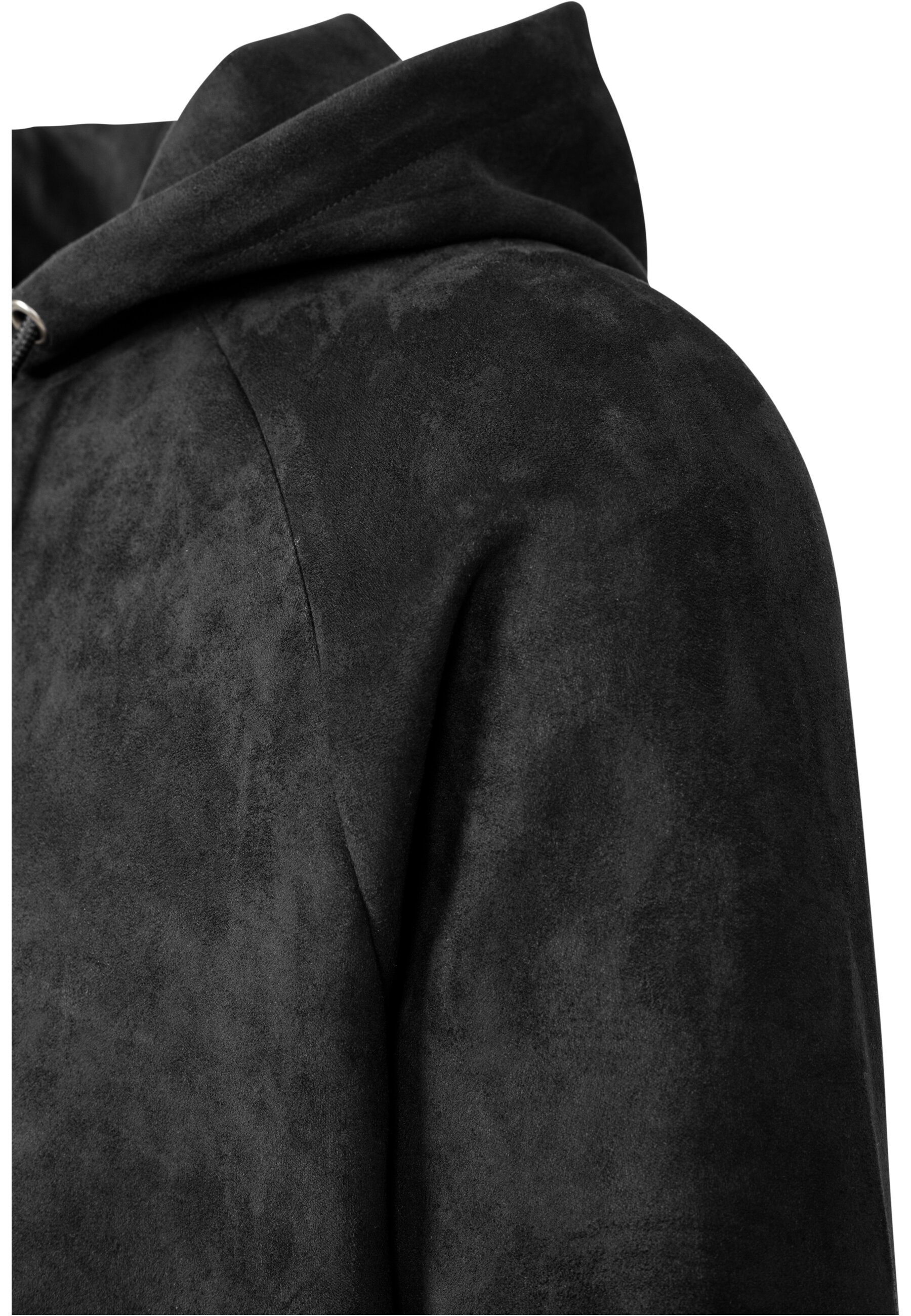 URBAN CLASSICS Sweatshirt »Urban Classics Herren Imitation Suede Hoody«, (1 tlg.)
