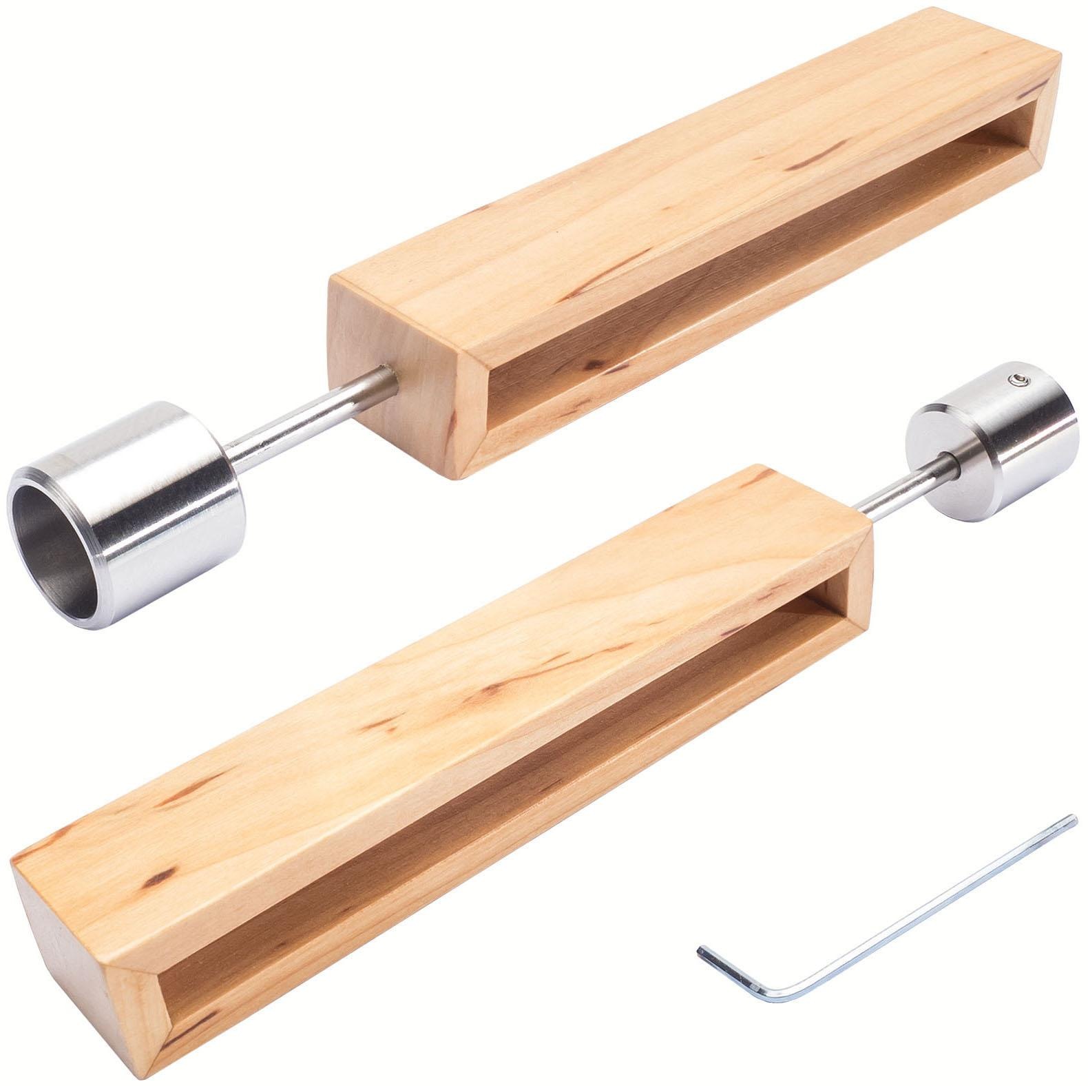 Liedeco Gardinenstange "Stil Herning" Ø 16 mm 1 läufig-läufig Fixmaß 1-läuf günstig online kaufen