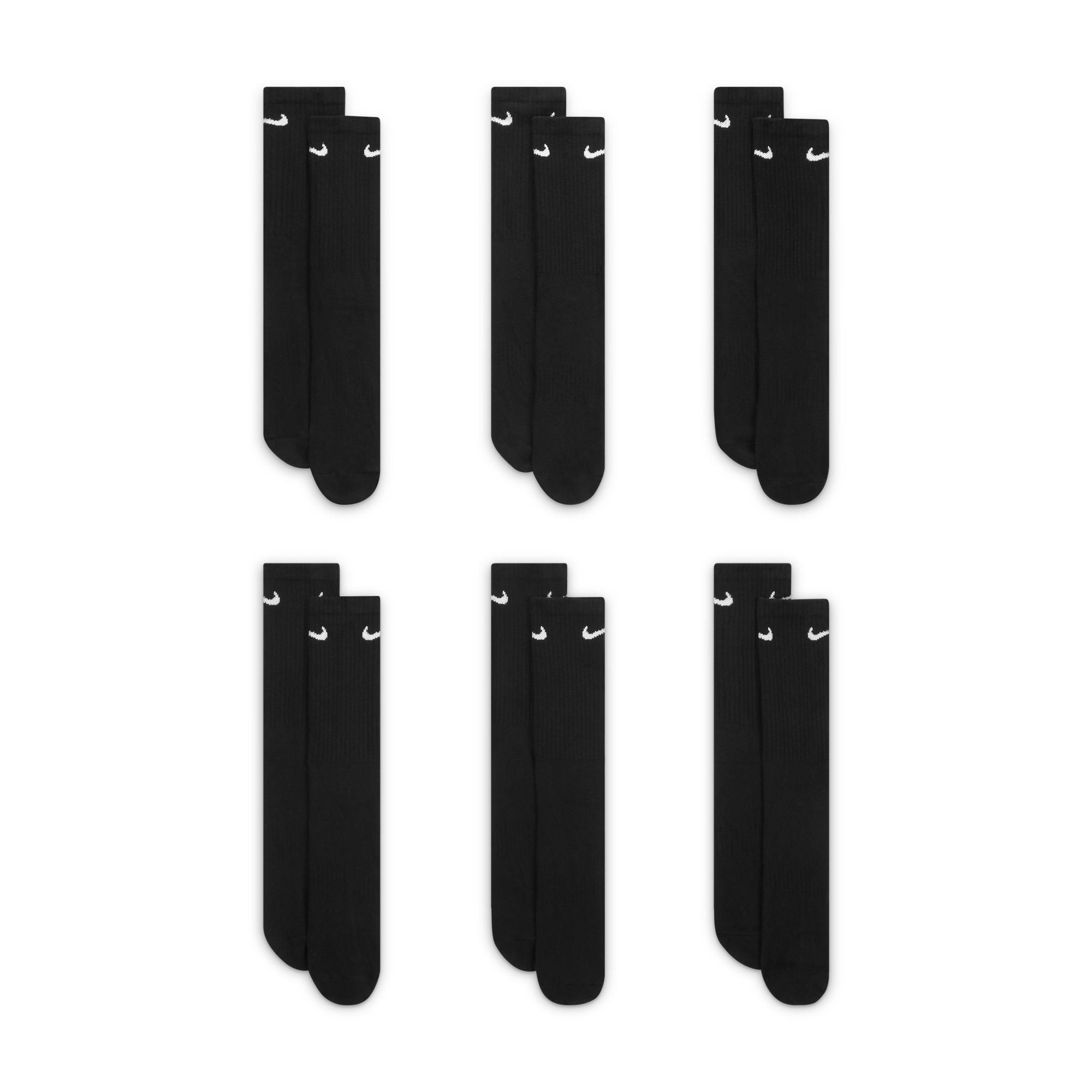 Nike Sportsocken 6 Paar tlg. mit Fußfrottee