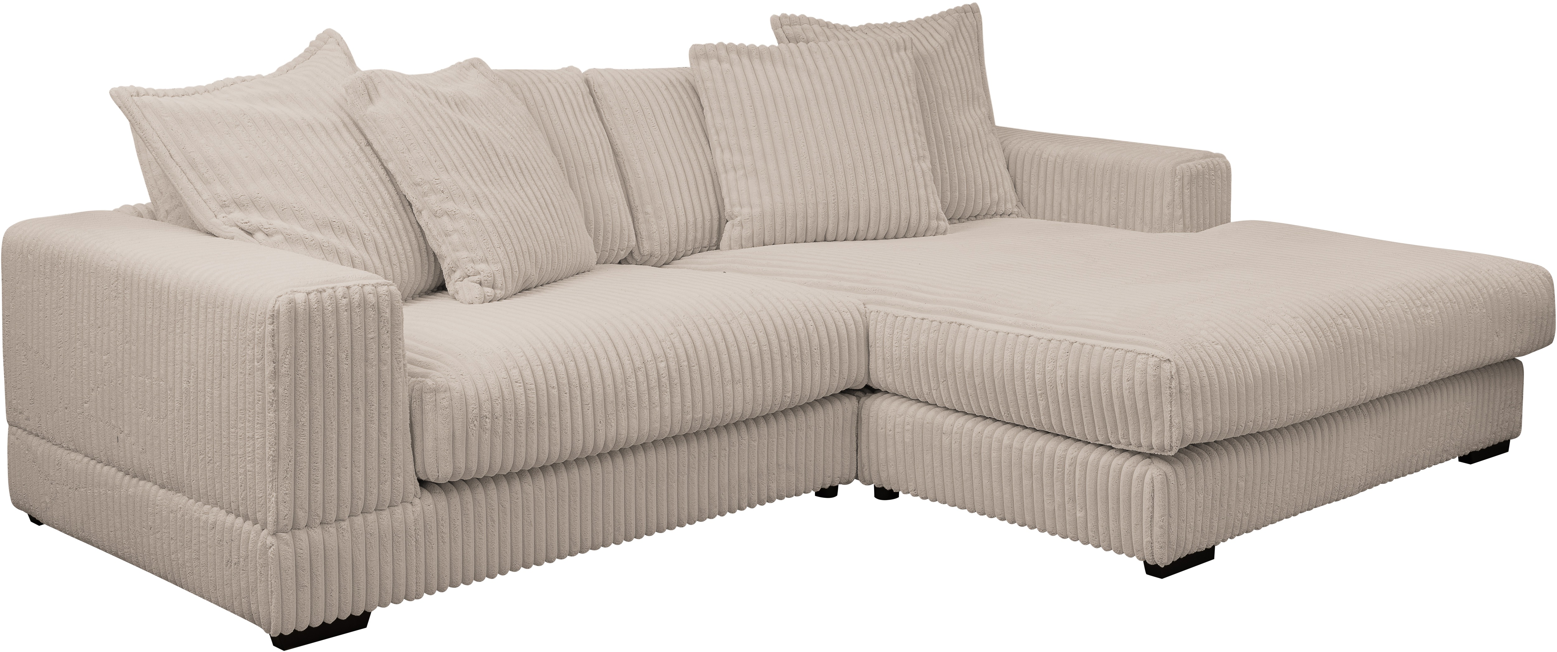 Thumbnail - WERK2 Ecksofa "Eldorado L-Form", Design Ecksofa, besonders weicher Sitzkomfort, extra breite Ottomane