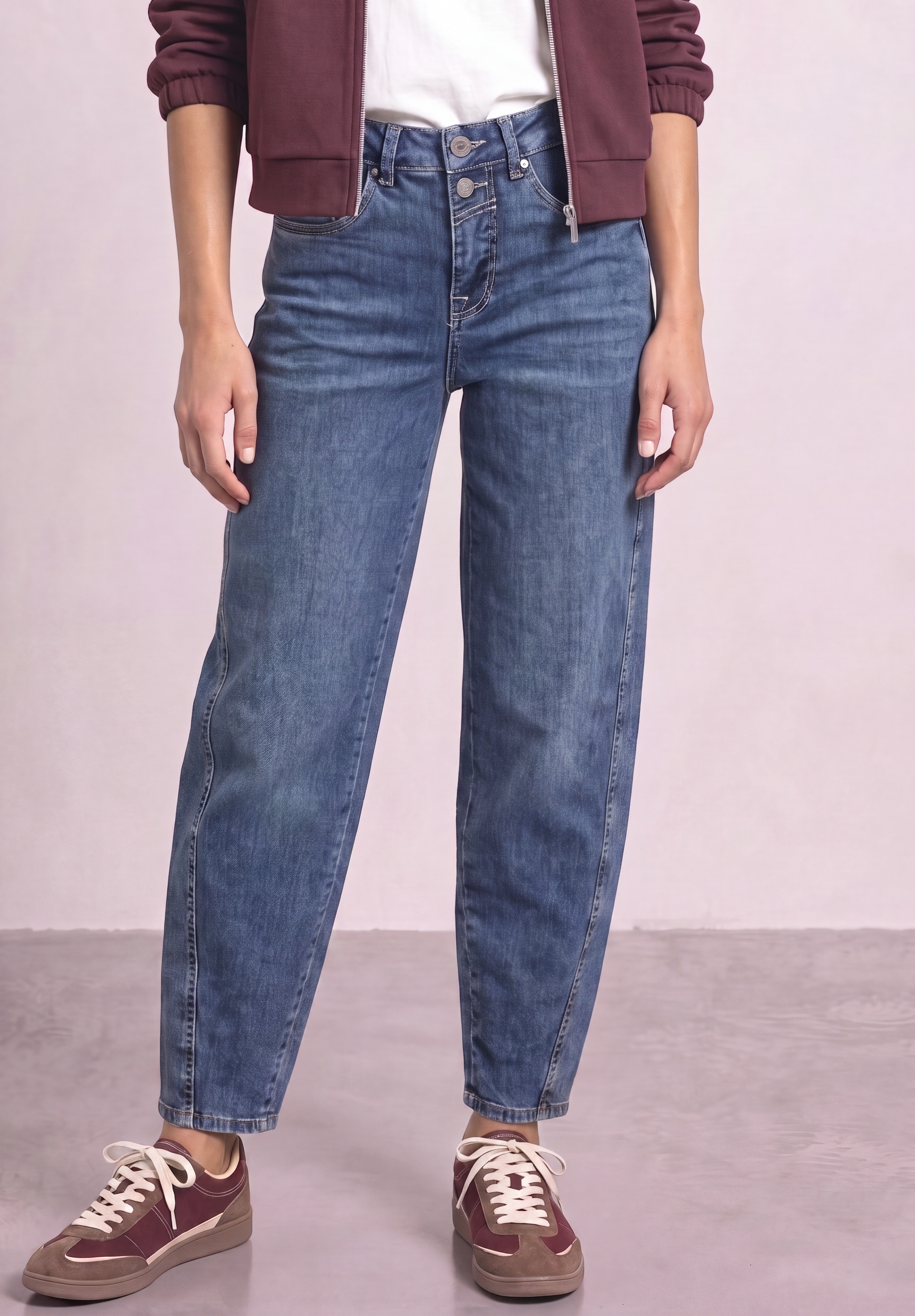 STREET ONE Loose-fit-Jeans 5-Pocket-Style