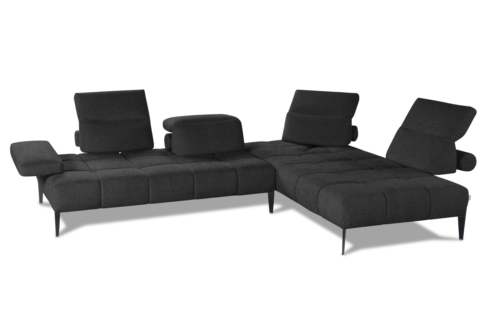 CALIA ITALIA Ecksofa "Skyline, Made in Italy, Design-Sofa, L-Form, mit Sitz günstig online kaufen