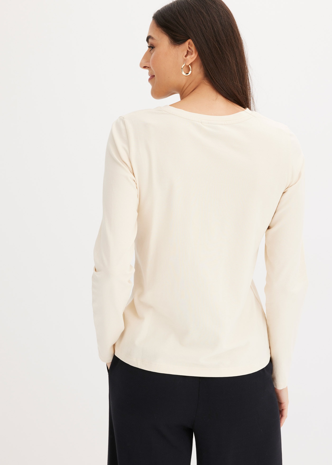 bonprix Langarmshirt 1 Slim fit Passform, Langarm, für Frühling und Sommer günstig online kaufen