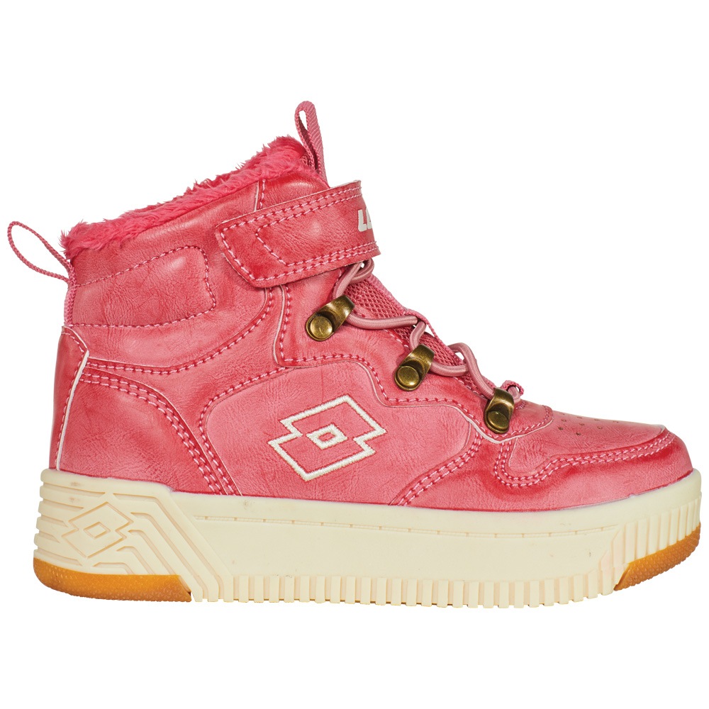 LOTTO Mädchen Winterboots, Gr. 30pink, sanftes weiß, Kunstfaser, Synthetik, Schuhe, - mit kuscheligem Warmfutter