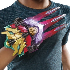 Hasbro Blaster »Power Rangers Dino Fury, Knight Morpher«, mit Licht und Sound