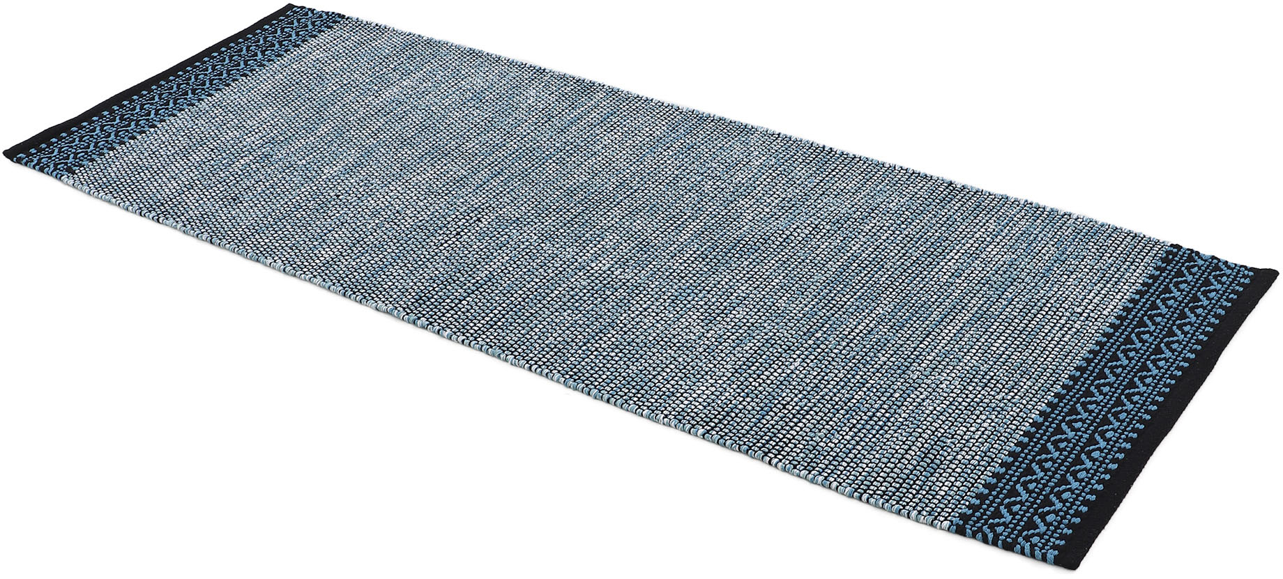 Thumbnail - carpetfine Teppich "Kelim Mia, auch als Läufer erhältlich" rechteckig 6 mm Höhe handgewebt, Baumwolle, Wendeteppich, Fle...