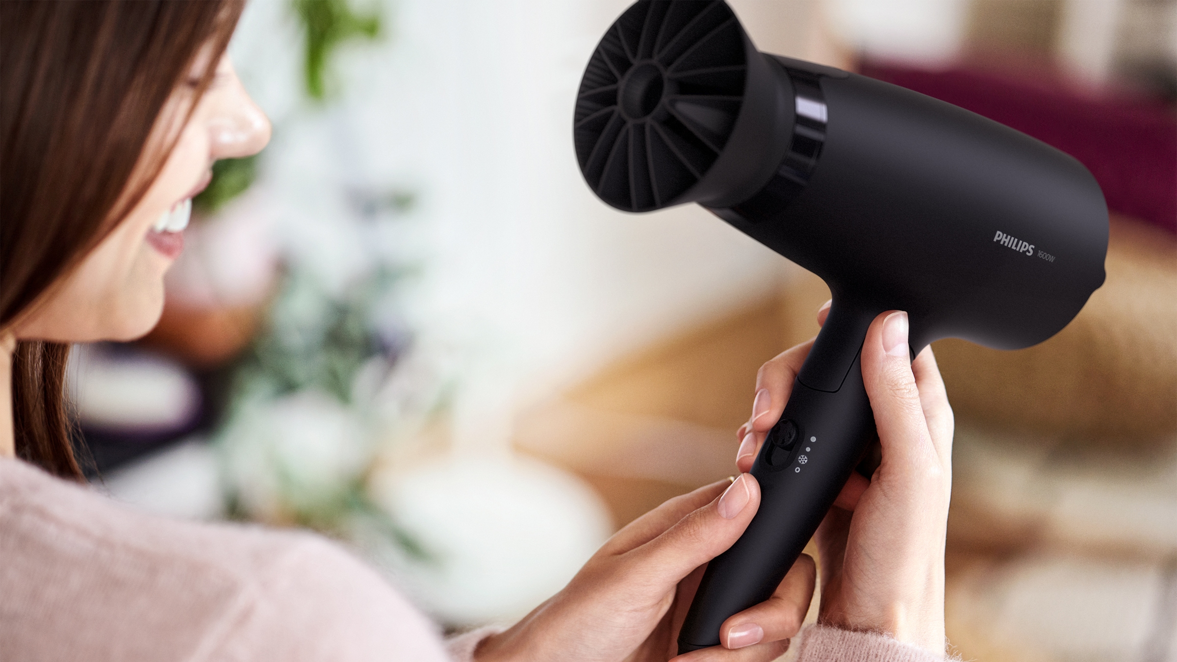 Philips Haartrockner »Series 3000 BHD308/10«, 1600 W, 1 Aufsätze, mit ThermoProtect Aufsatz 3, Hitze- und Geschwindigkeitsstufen