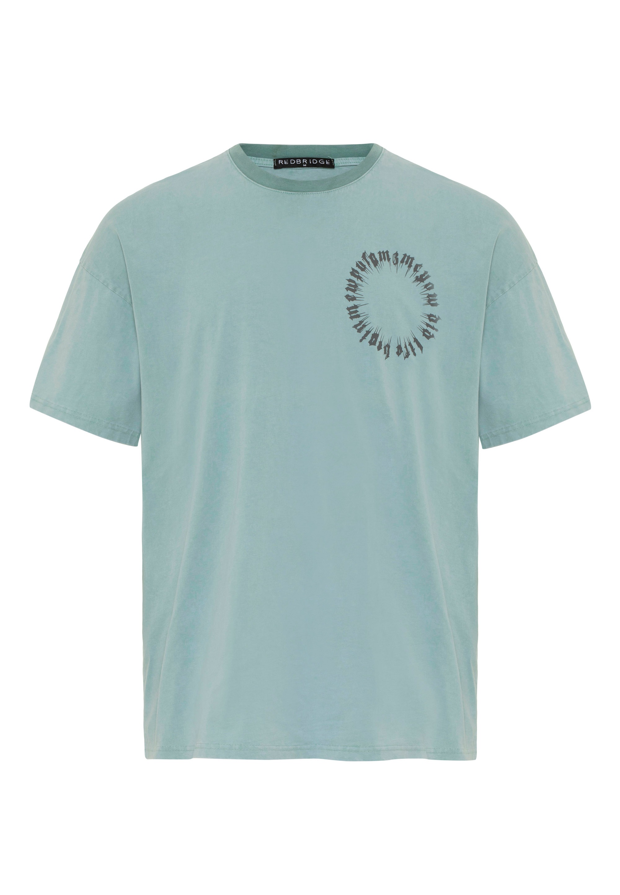 RedBridge T-Shirt »Runcorn«, mit großflächigem Print auf dem Rücken