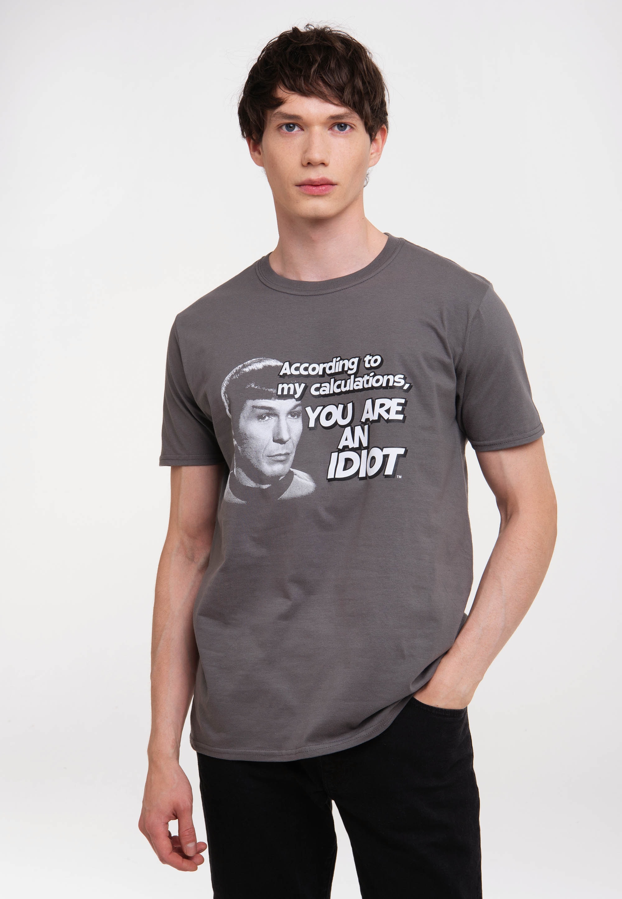 LOGOSHIRT T-Shirt "Star Trek - Spock-Print", mit Spock-Print günstig online kaufen