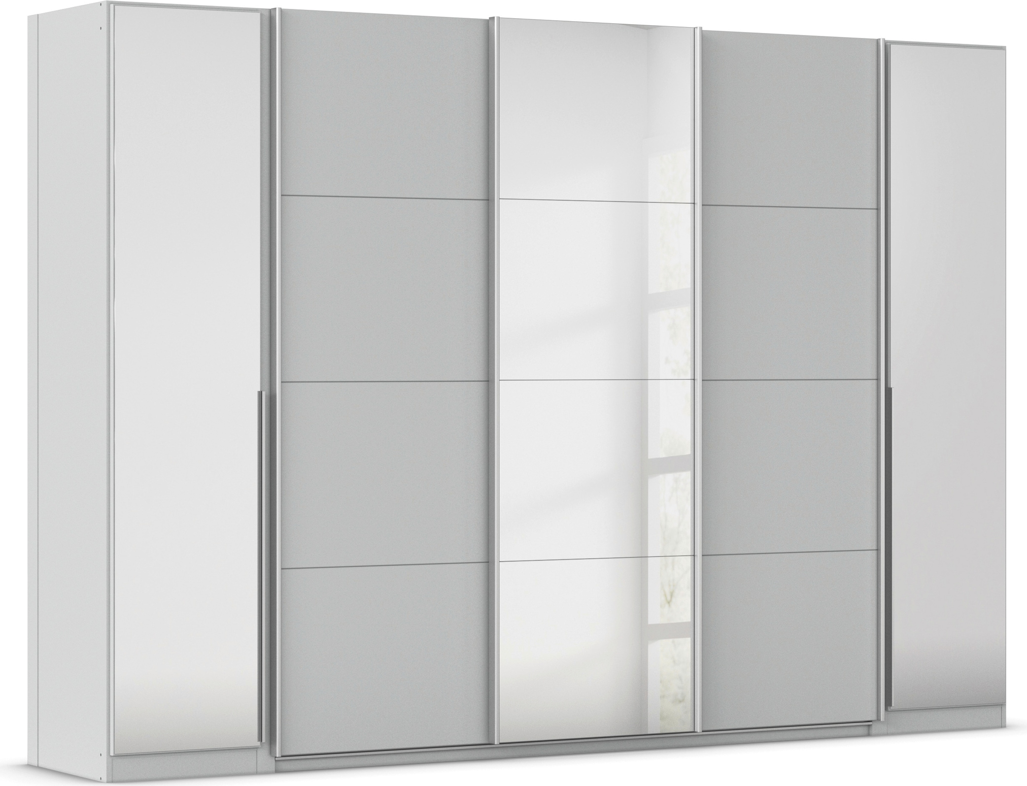 OTTO home "Dreh-/Schwebetürenschrank Kleiderschrank Familie, Agordo" (B/H/T ca. 301x210X62cm, viele Farben & auch mit Spiegeln erhältlich)