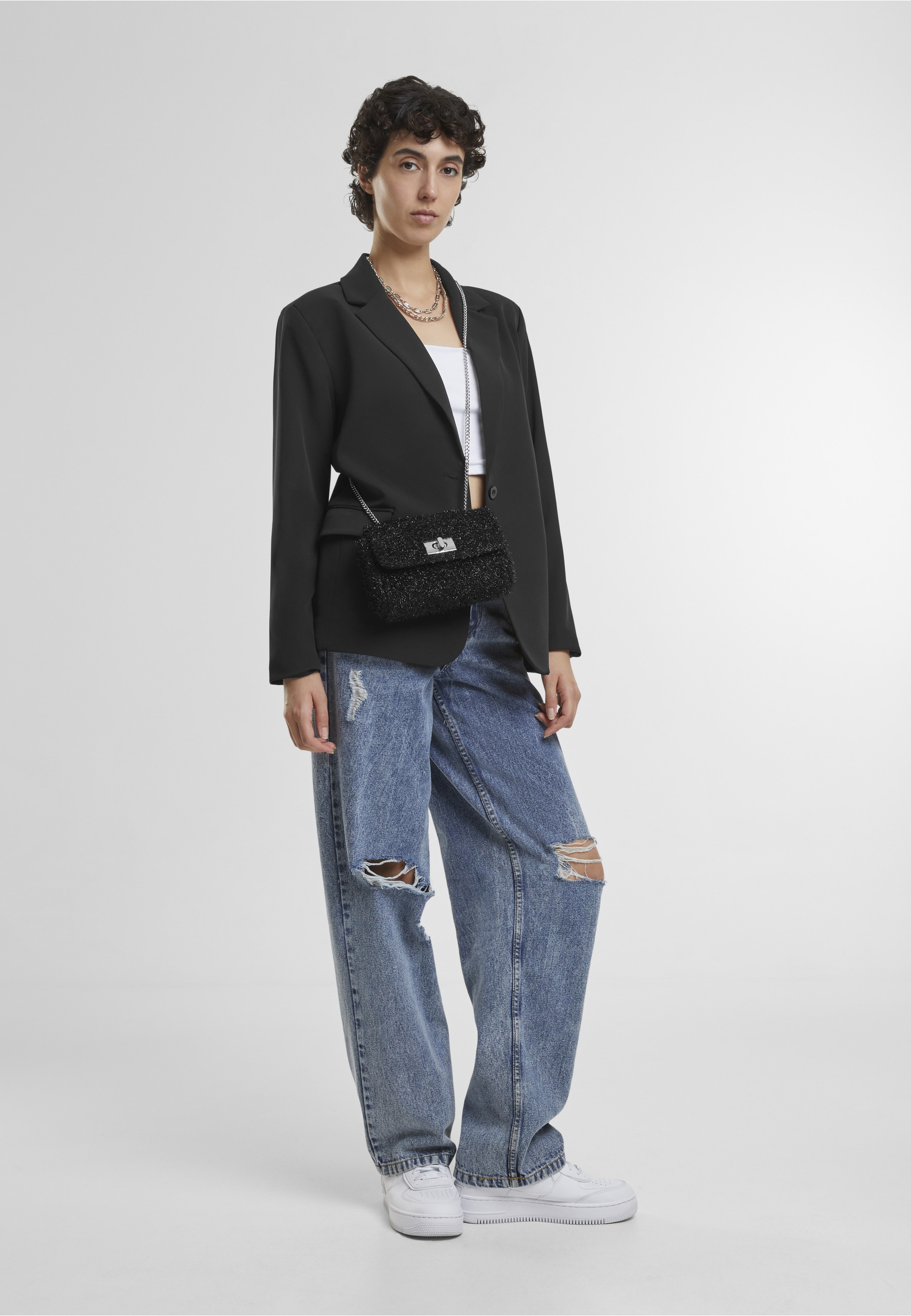 URBAN CLASSICS Langmantel »Urban Classics Ladies Long Blazer«