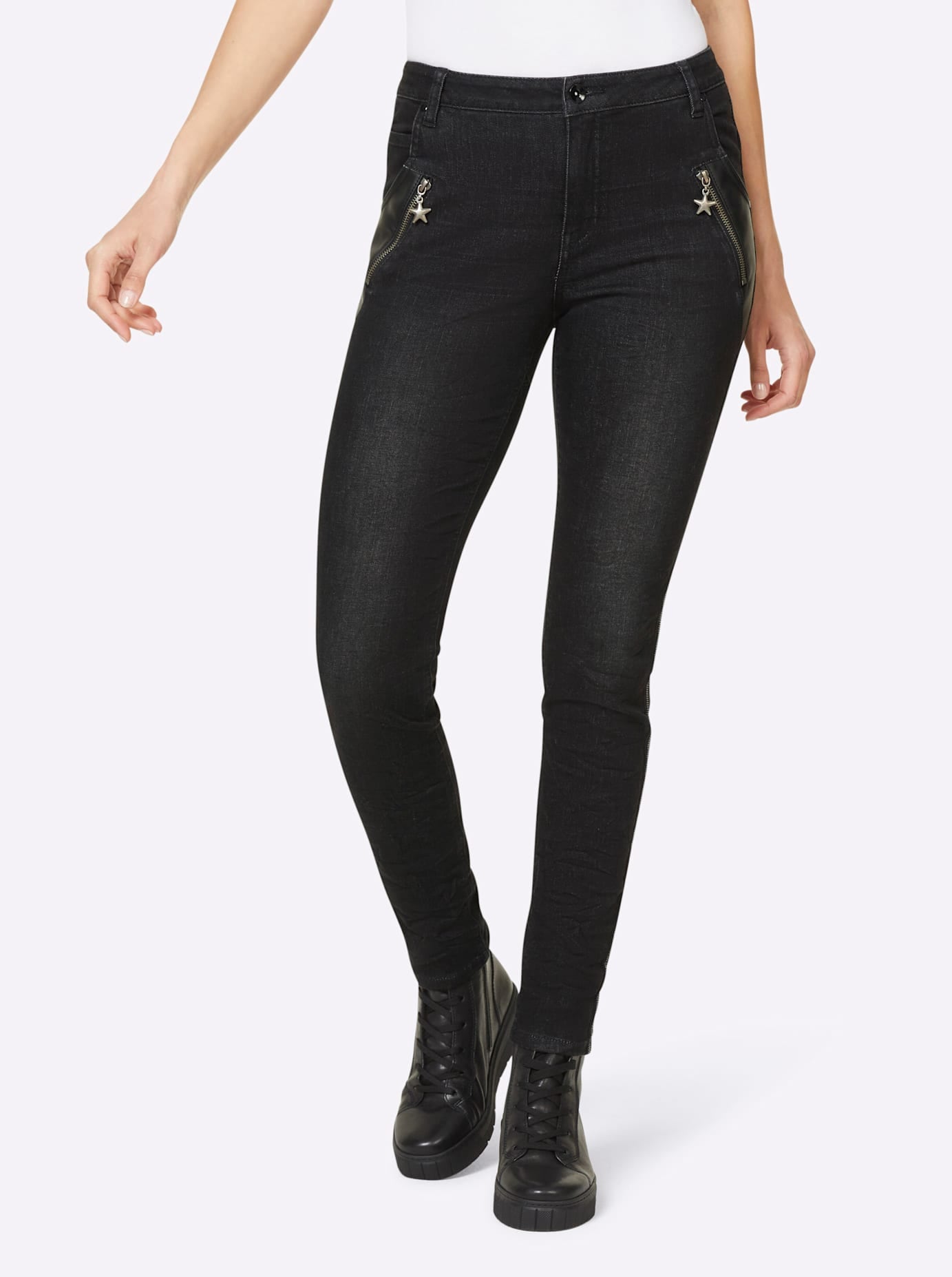 heine Bequeme Jeans 1 Stk. tlg. günstig online kaufen
