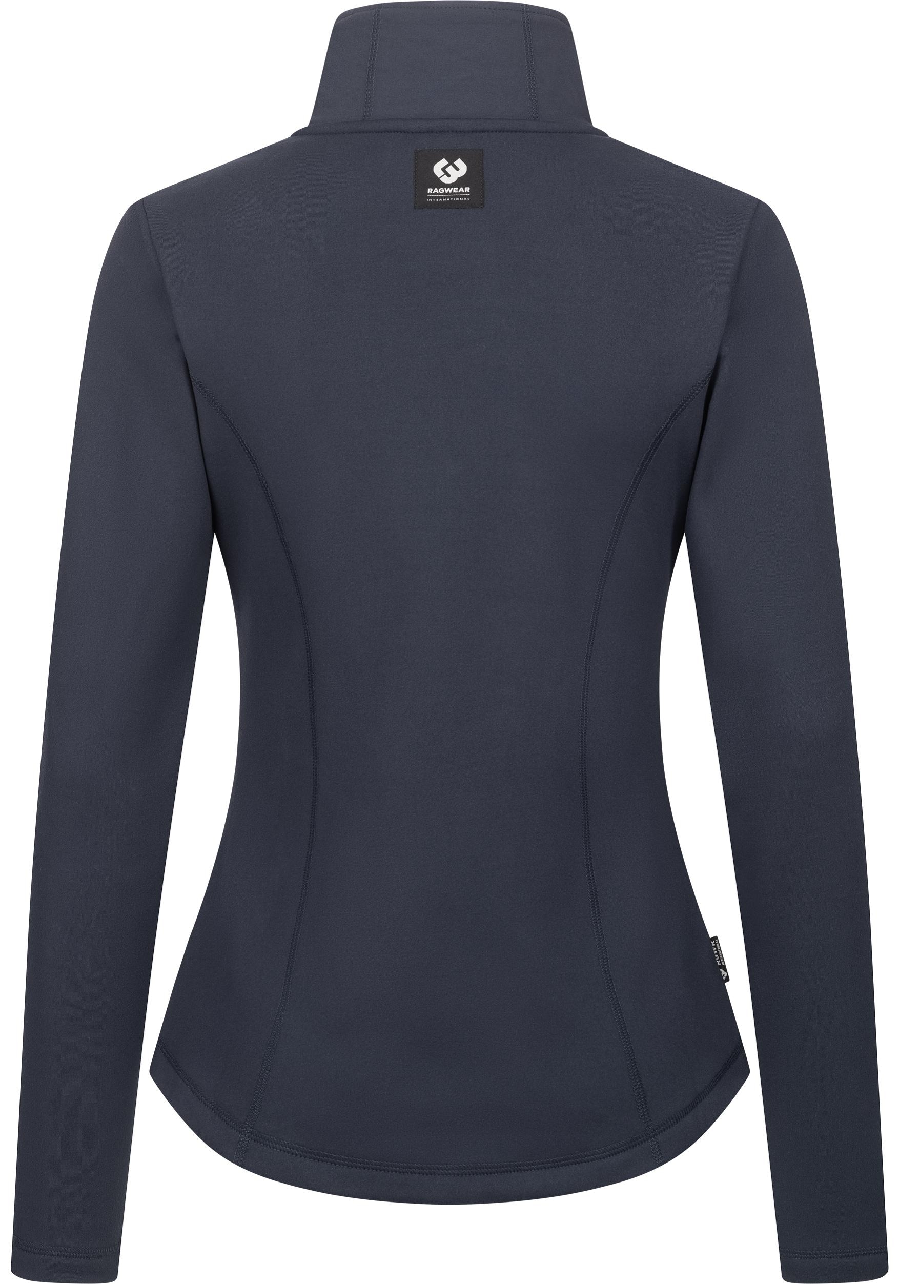 Ragwear Sweatjacke »Saskie«, Modische Damen Kapuzenjacke mit kuschlig weichem Innenfutter