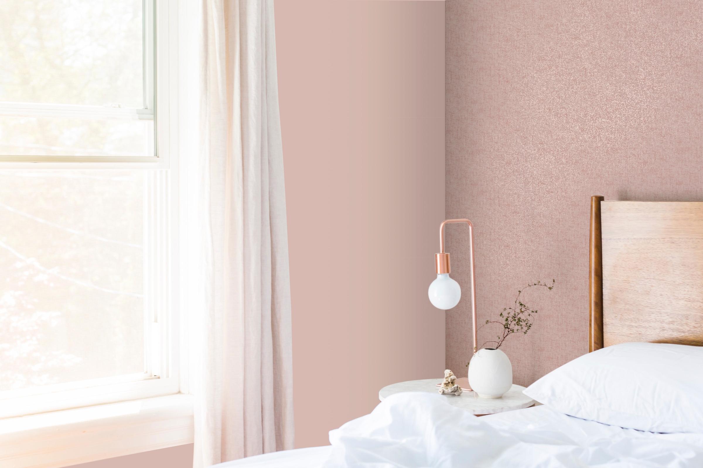 WOW Vliestapete "LINEN SHIMMER" uni Design Tapeten