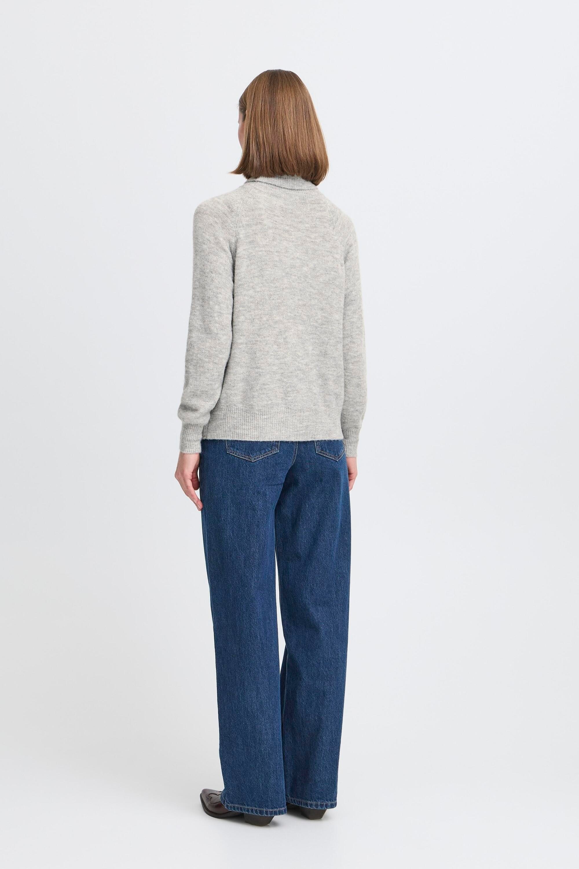 b.young Strickpullover »Damen Strickpullover langarm BYMONNA«
