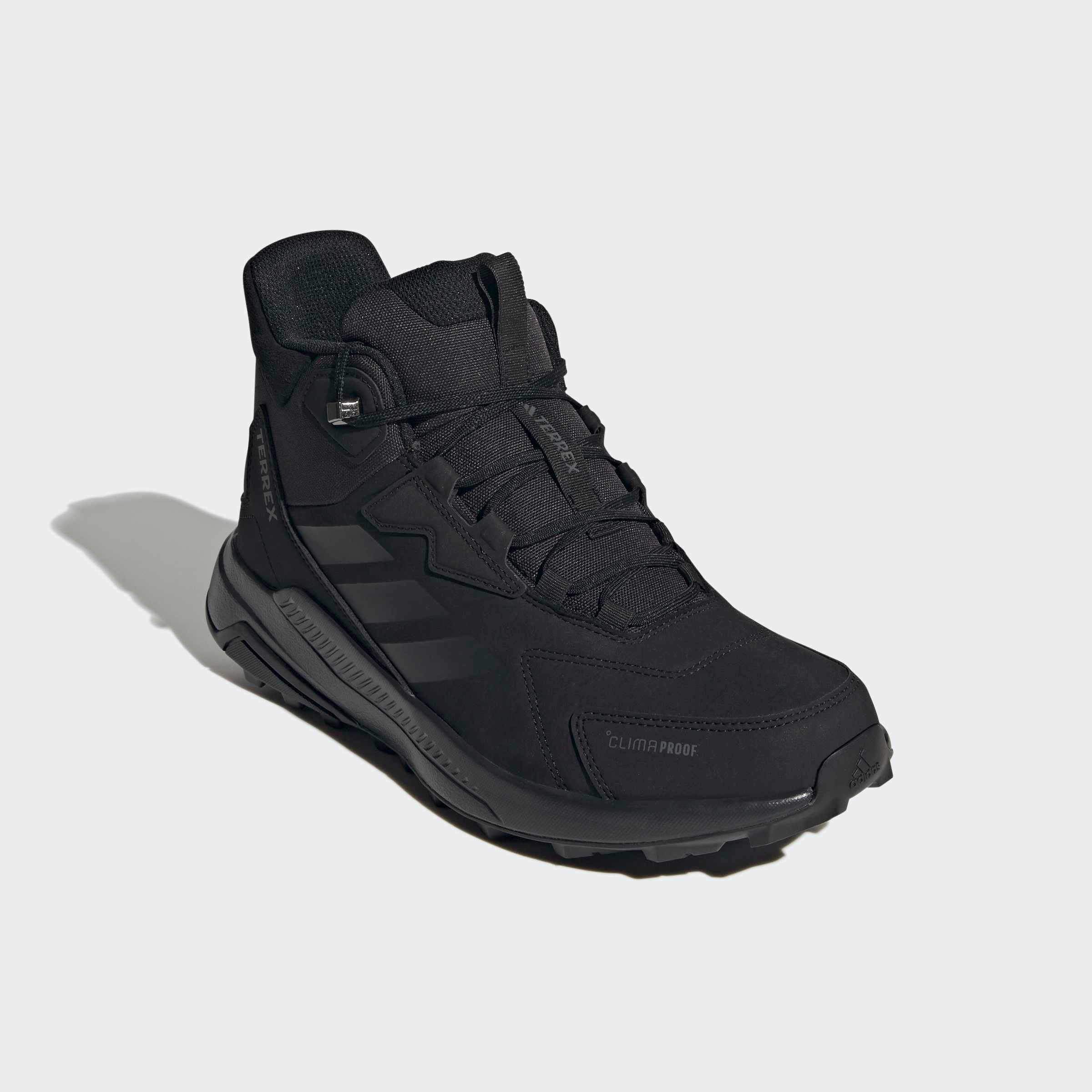 adidas TERREX Wanderschuh "ANYLANDER LEATHER MID CLIMAPROOF" wasserdicht und aus Leder