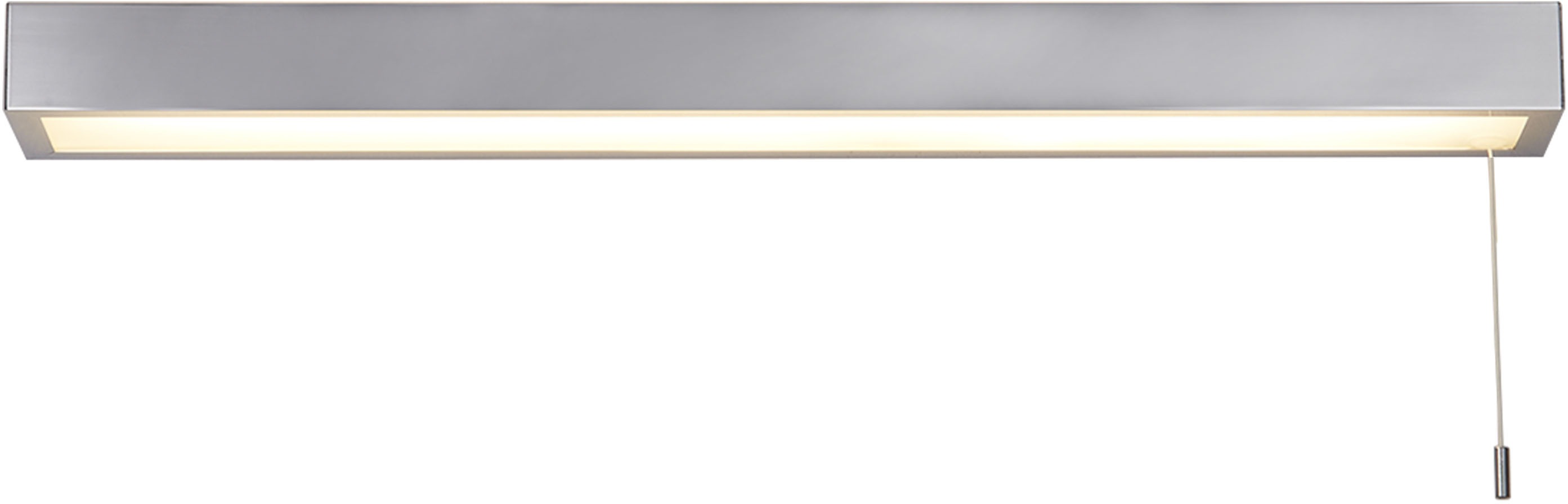 SEARCHLIGHT Wandleuchte "Venti Wall Light - Polished Chrome & Frosted Polycarbonate", 1, H: 4,5cm, 1 Stk., weiß, Leuchten