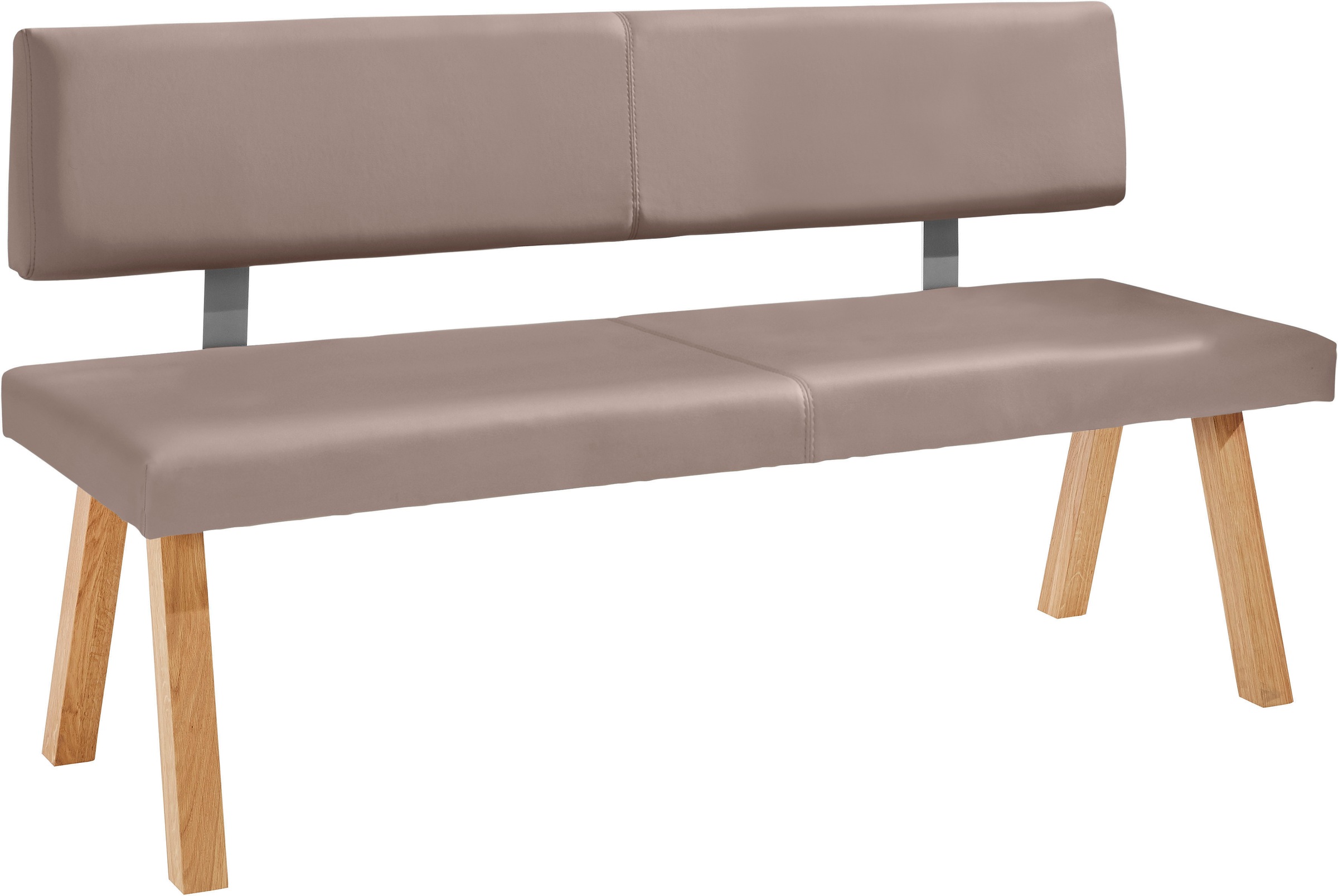 OTTO home Bank "Mobilar Rio" mit Rückenlehne und aus Massivholz günstig online kaufen