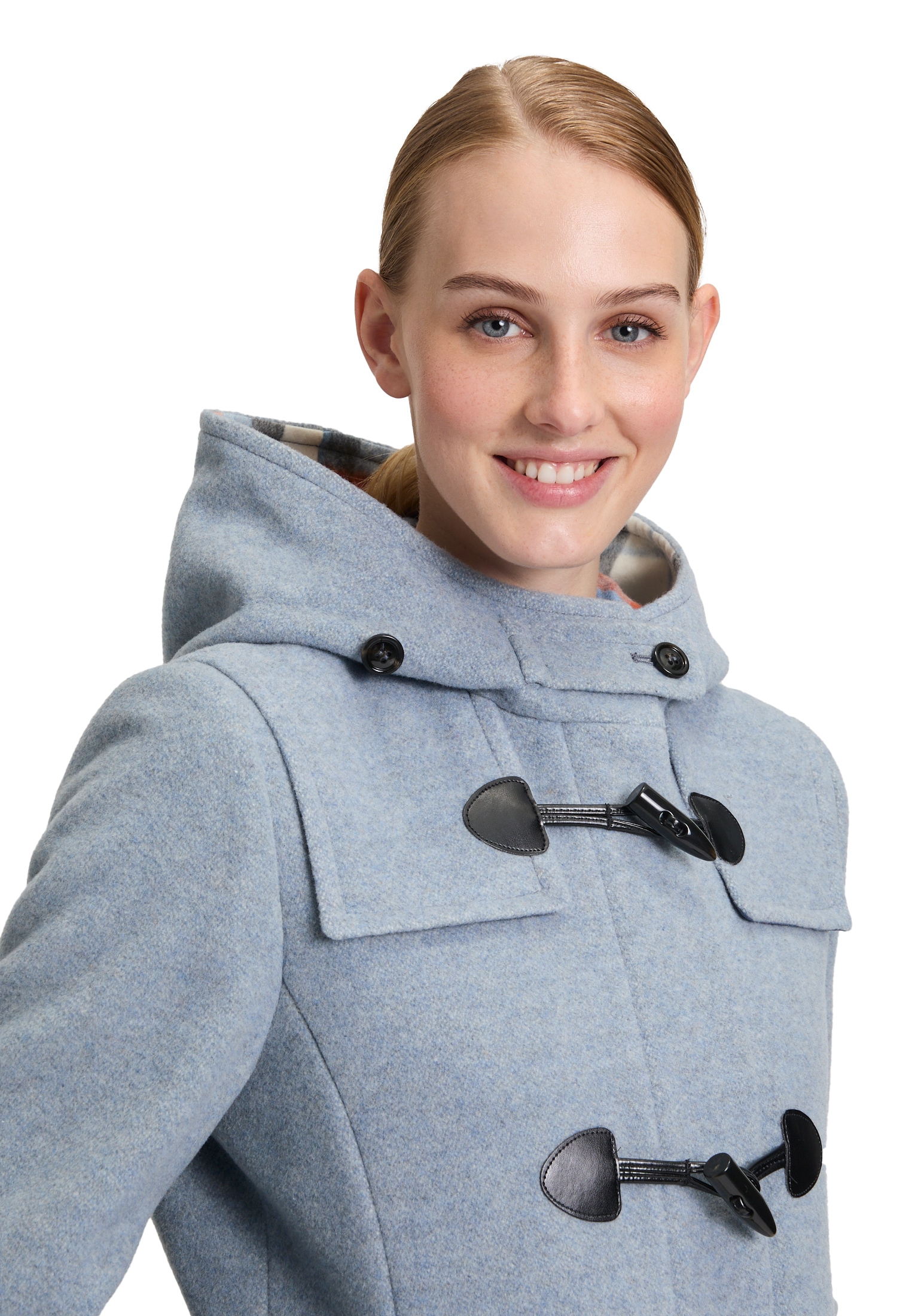 Gil Bret Outdoorjacke »Gil Bret Damen Dufflecoat mit Kapuze«, mit Kapuze