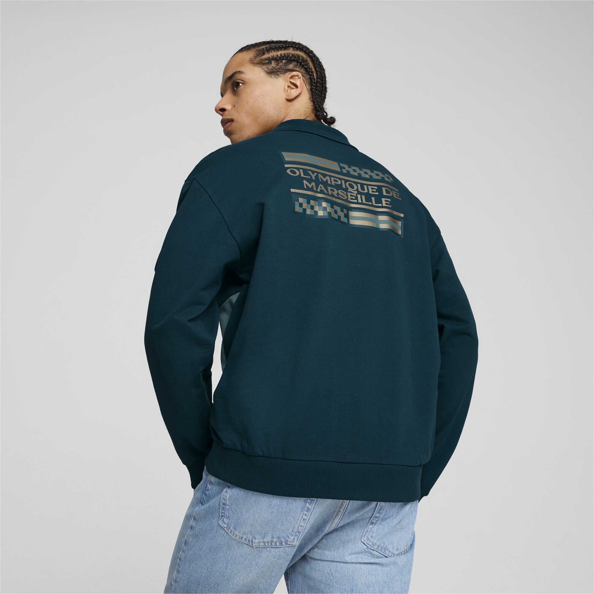 PUMA Sweatshirt »Olympique de Marseille ftblCULTURE+ Sweatoberteil Herren«