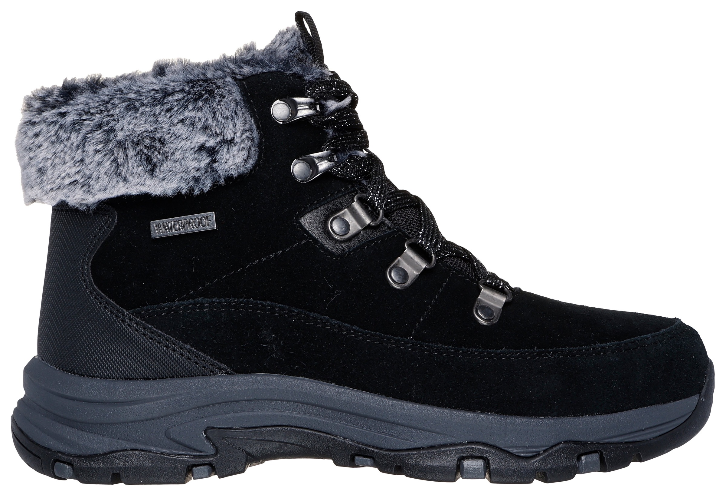 Skechers Winterboots »TREGO«, Chunky Boots, Freizeitschuh, Winterstiefel mit Plateausohle