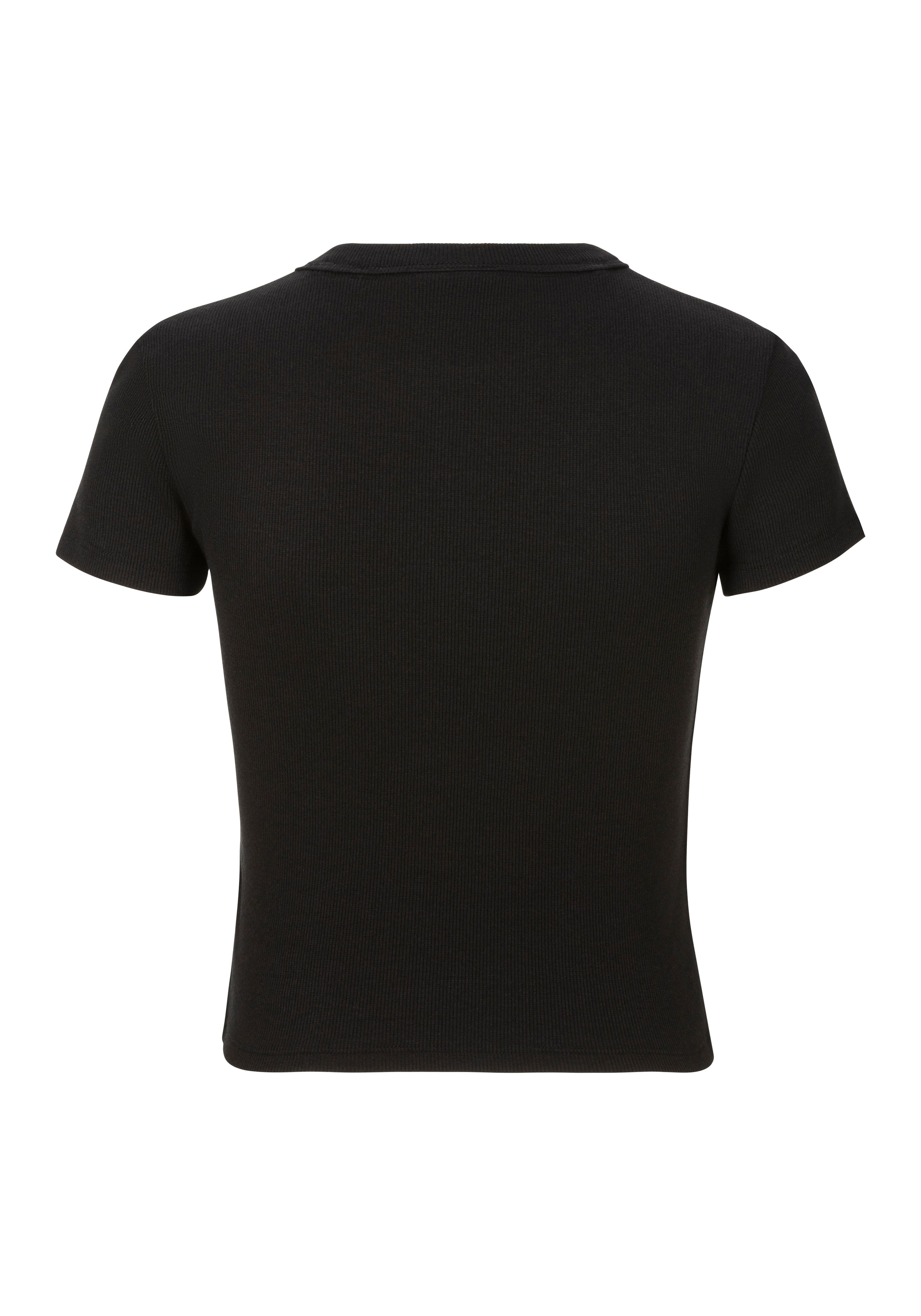 HUGO Blue T-Shirt »Baby Tee_B«, in verkürzter Länge