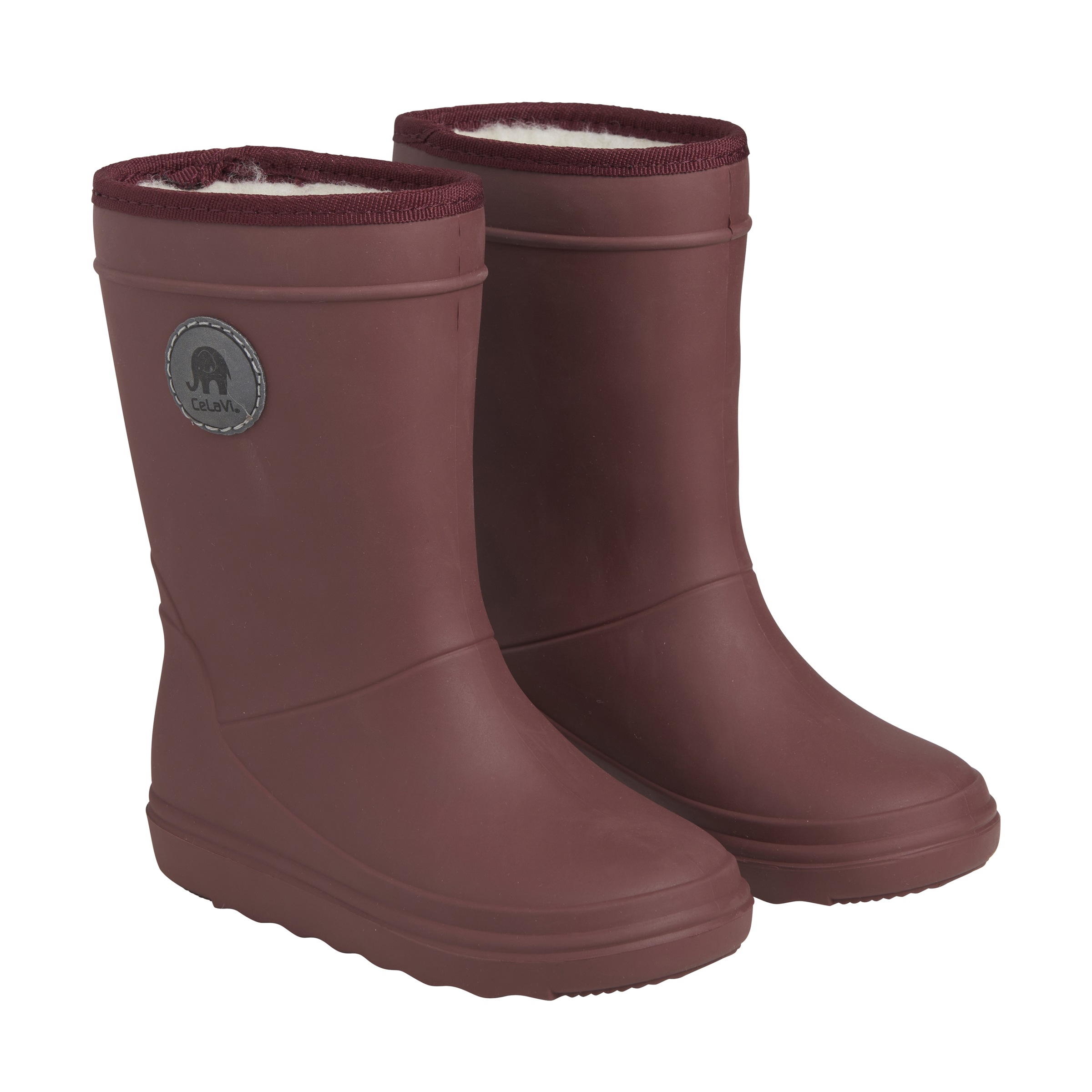 Westernstiefel CELAVI "Winterboots CEThermo", Mädchen, Gr. 27, rosa (rose braun), Obermaterial: 100% Gummi rubber., Schuhe