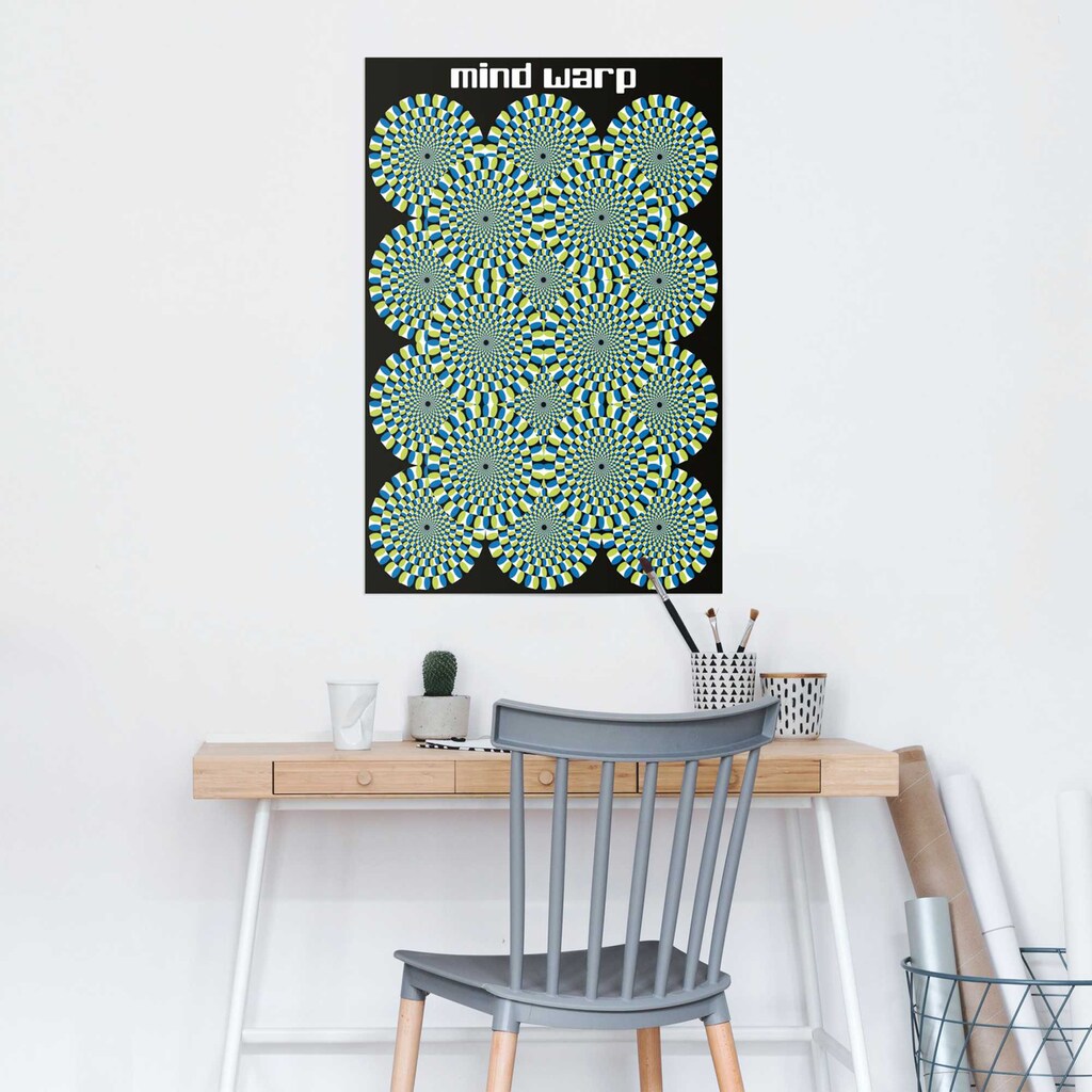 Reinders! Poster »Mind Warp op art«, (1 St.)