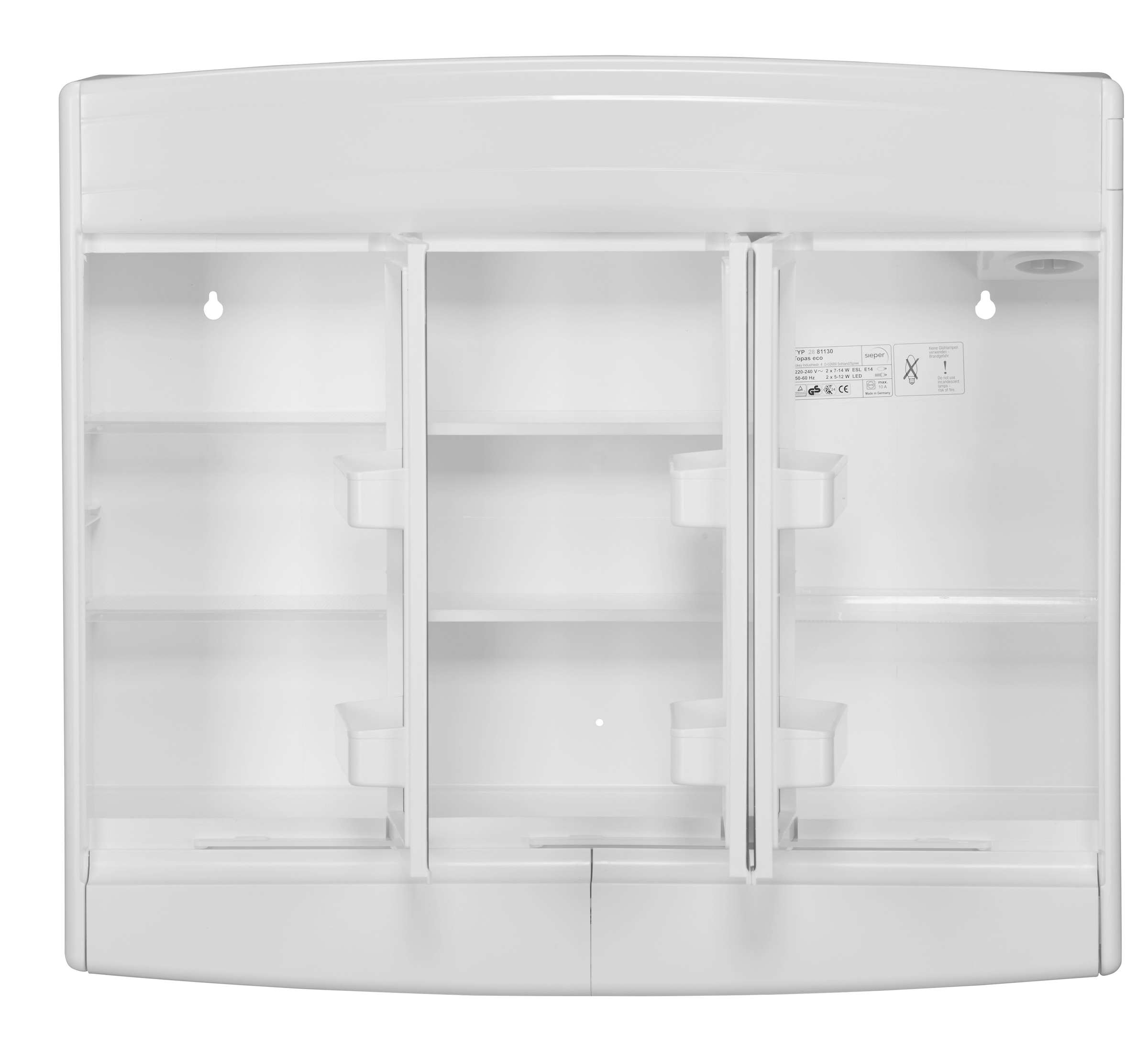 jokey Spiegelschrank "Topas ECO", weiß, 60 cm Breite günstig online kaufen