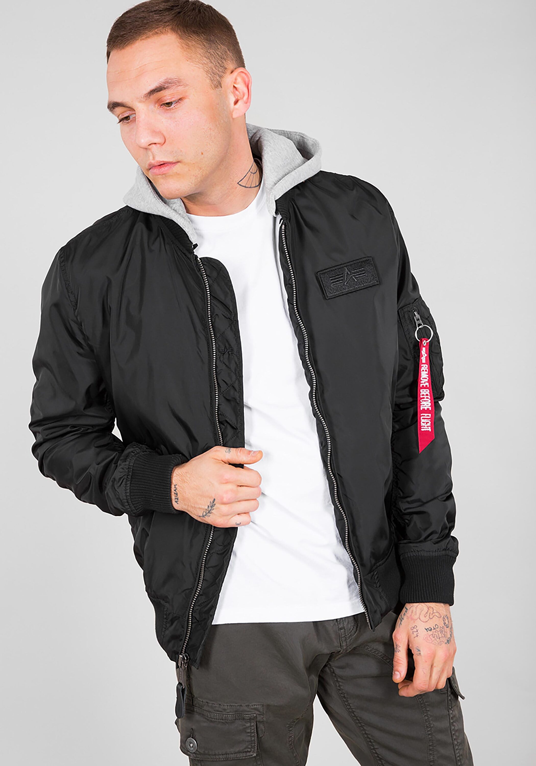 alpha industries -  Bomberjacke " Men - Flight Jackets MA-1 TT Hood"