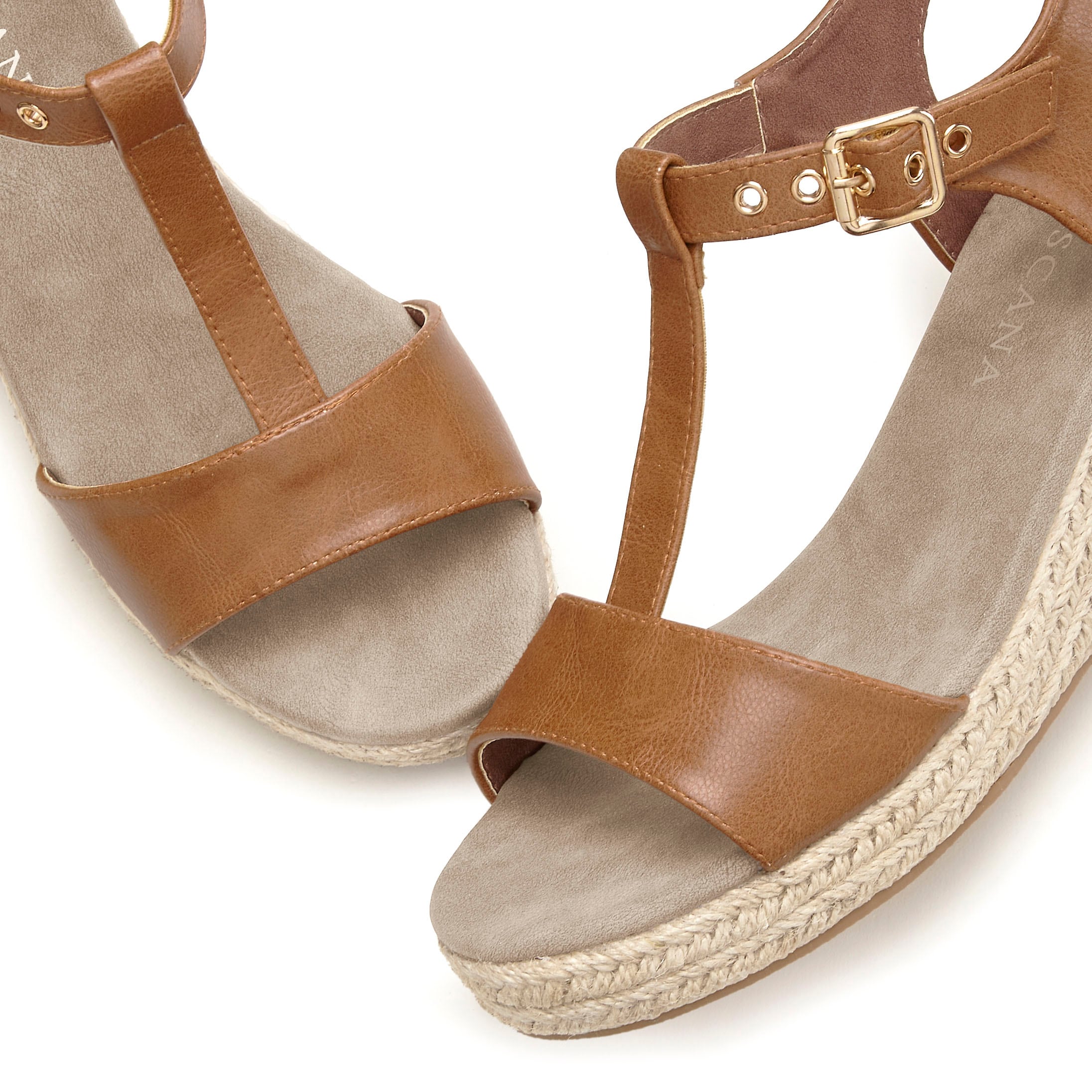 LASCANA Sandalette »Sommerschuh«, Sandale, Sommerschuh mit Keilabsatz VEGAN