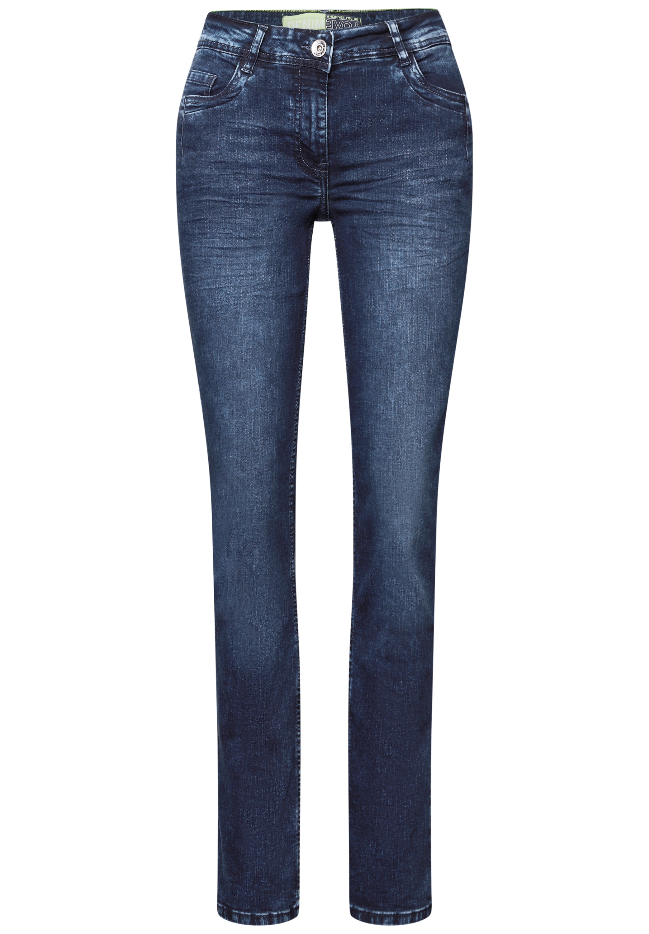 Cecil Loose-fit-Jeans, High Waist