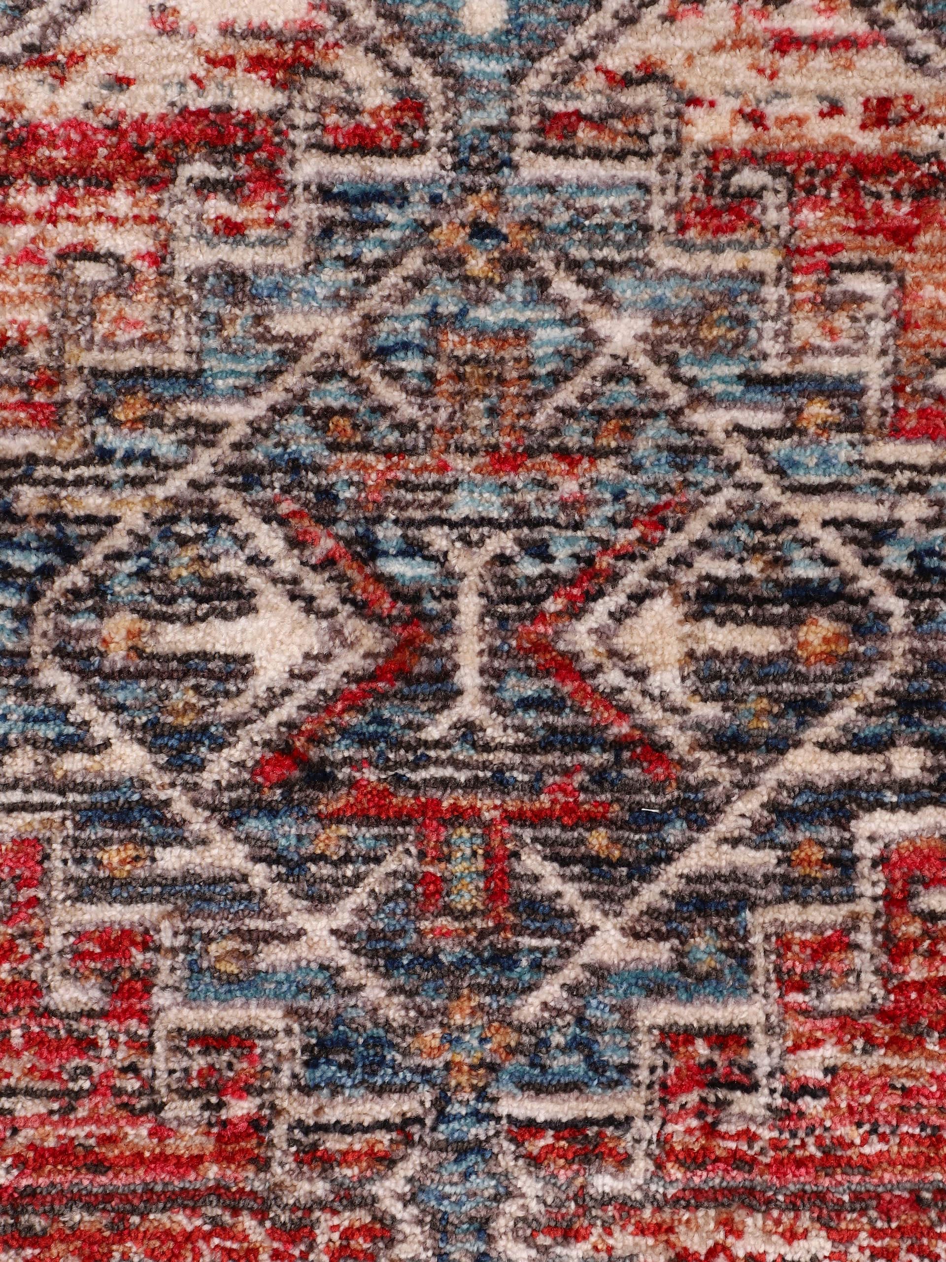 carpetfine Teppich »Phoenix«, rechteckig, 6 mm Höhe, Vintage Look, Wohnzimmer