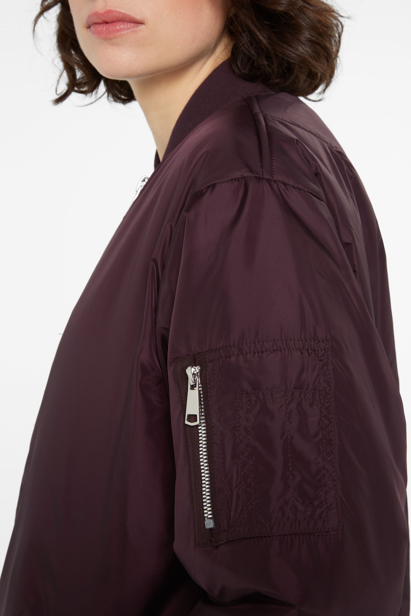 SENSES.THE LABEL Langjacke, ohne Kapuze, mit Two-Way-Zipper