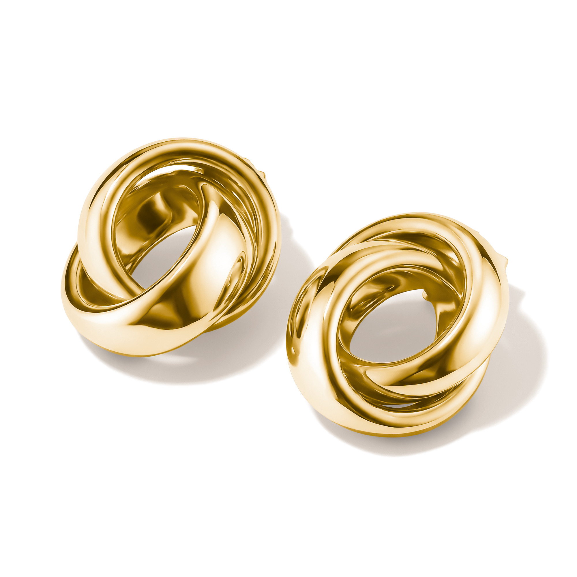 THOMAS SABO Paar Ohrstecker »Knotenohrringe gelbgoldfarben«