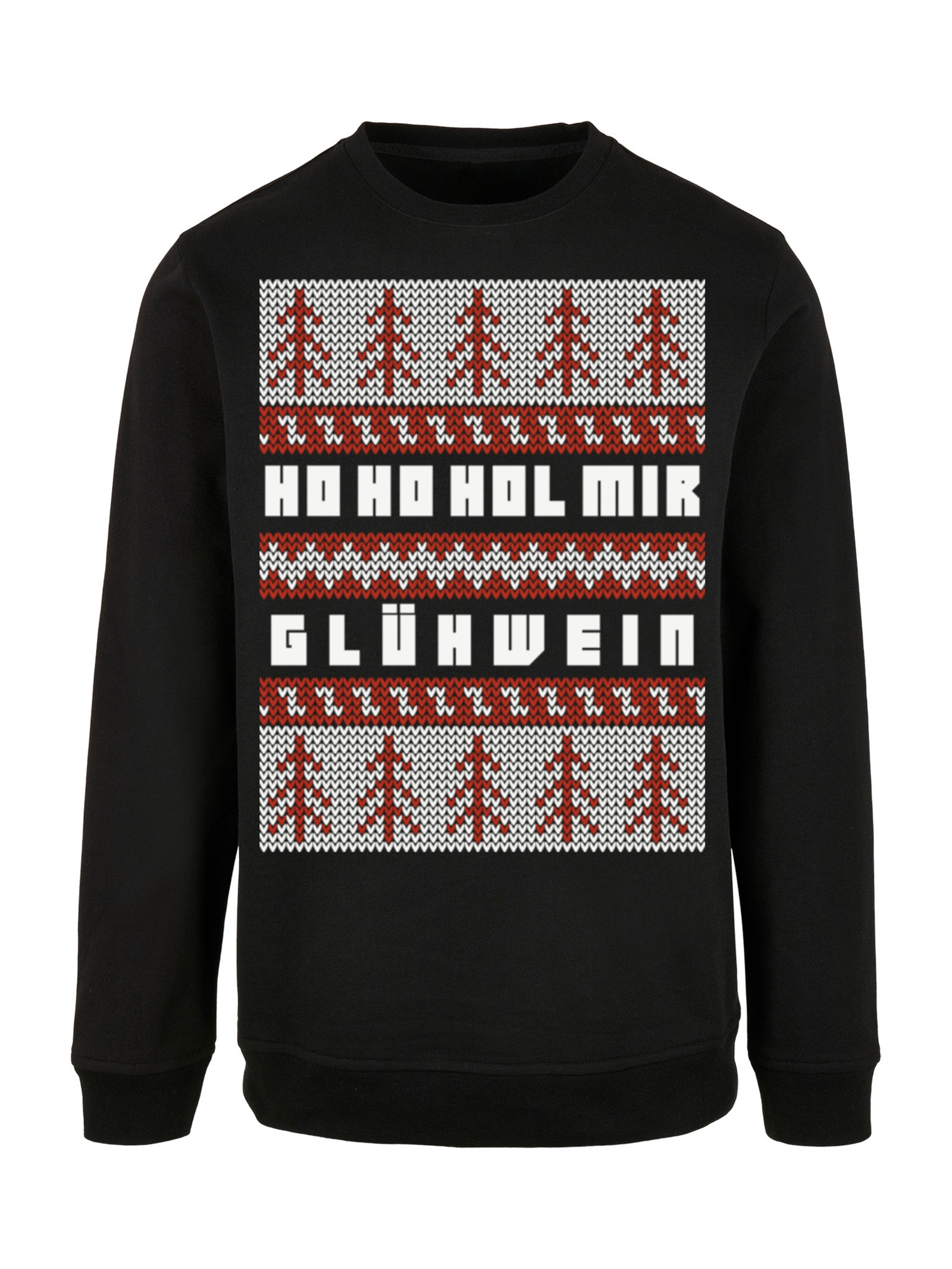 F4NT4STIC Kapuzenpullover »Ho Ho Hol mir Glühwein Weihnachten«, Print