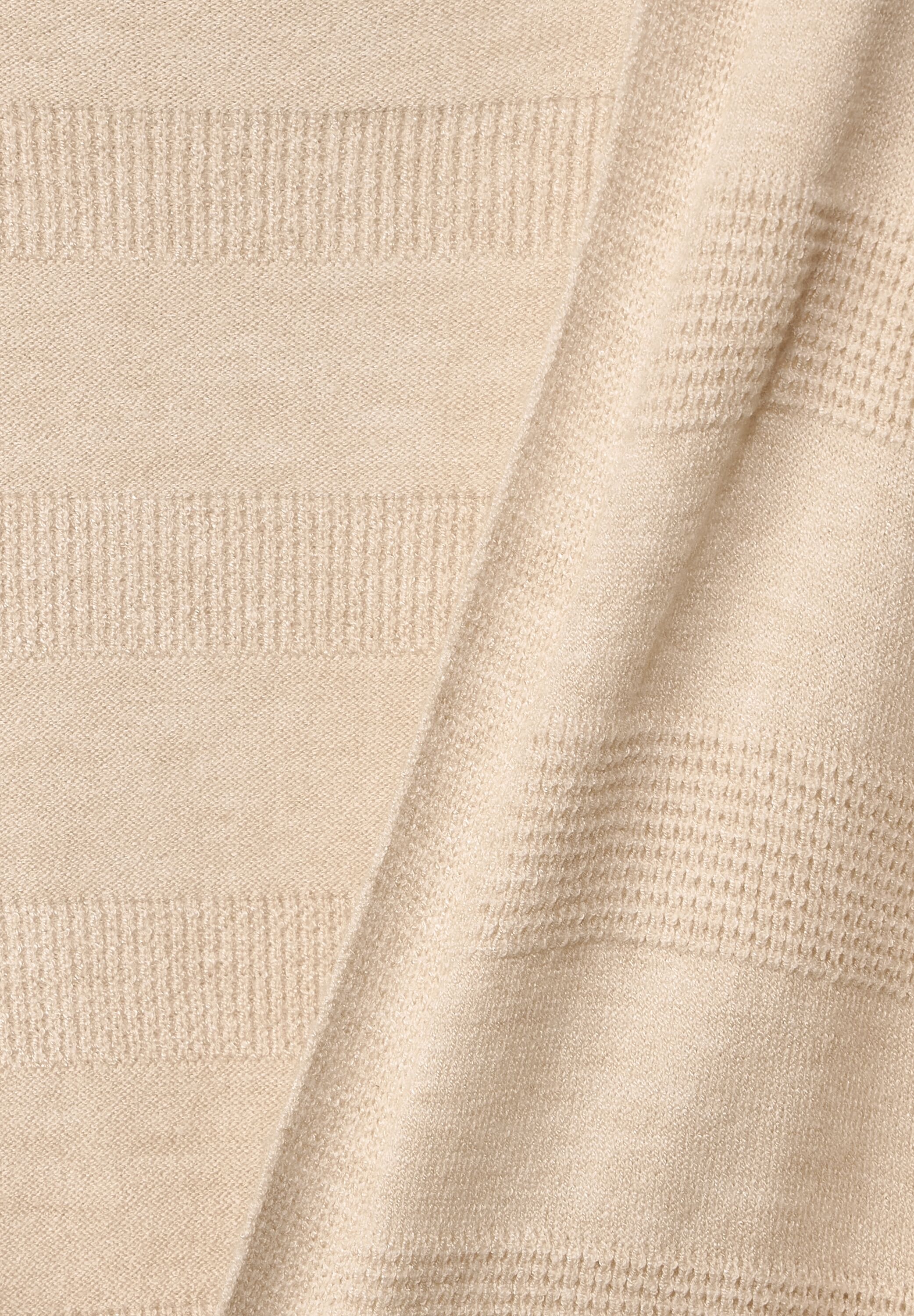 STREET ONE Strickjacke, aus Feinstrick