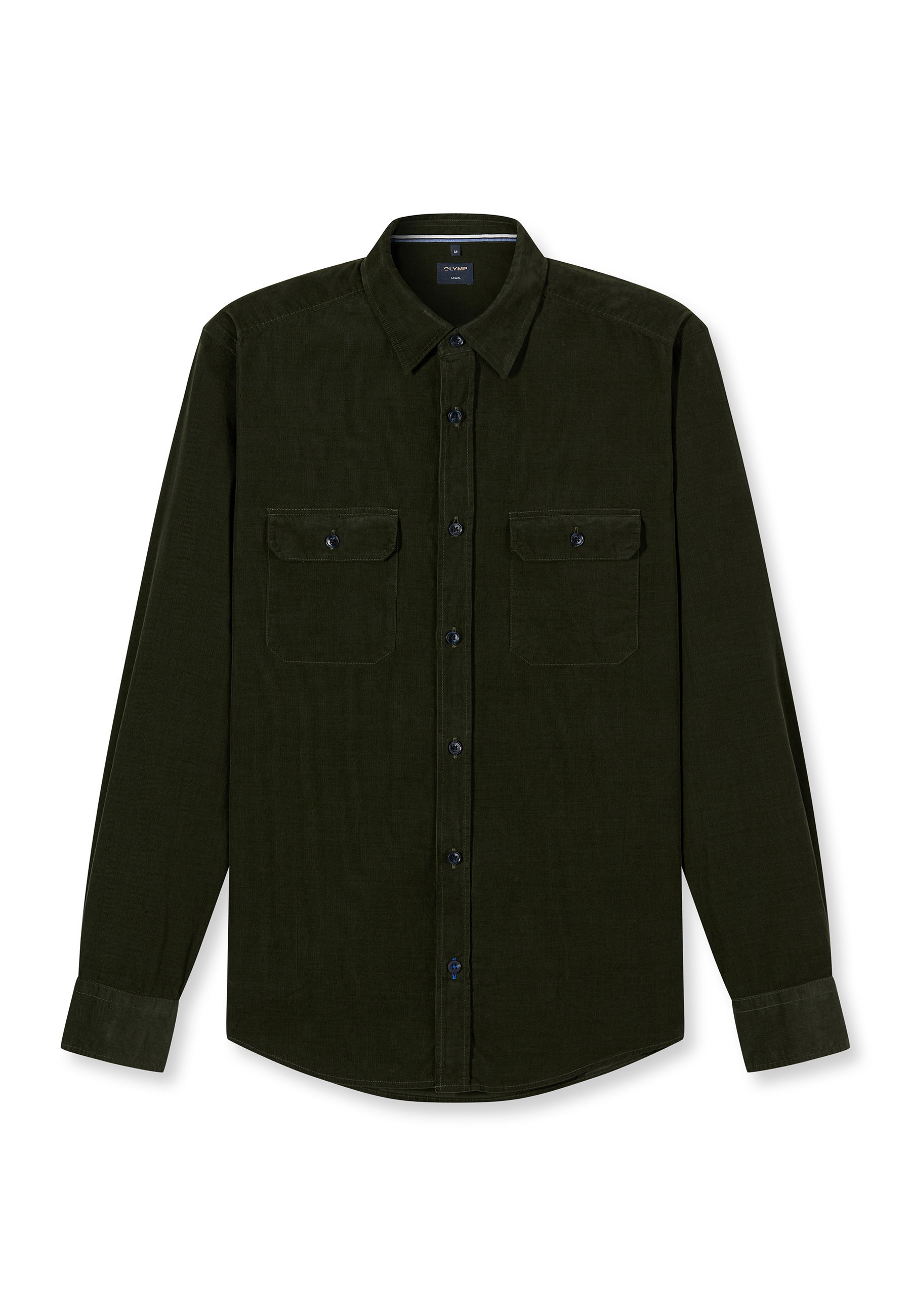 OLYMP Langarmhemd "OLYMP Casual, Regular Fit, Kent"