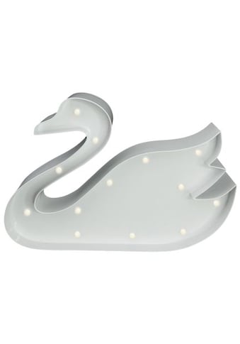 MARQUEE LIGHTS LED Dekolicht »Swan« 13 flammig-flammi...