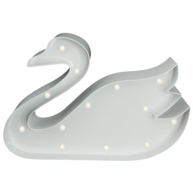 MARQUEE LIGHTS LED Dekolicht »Swan«, 13 flammig-flammig, Wandlampe,  Tischlampe Swan mit 13 festverbauten LEDs - 23x16 cm kaufen | BAUR