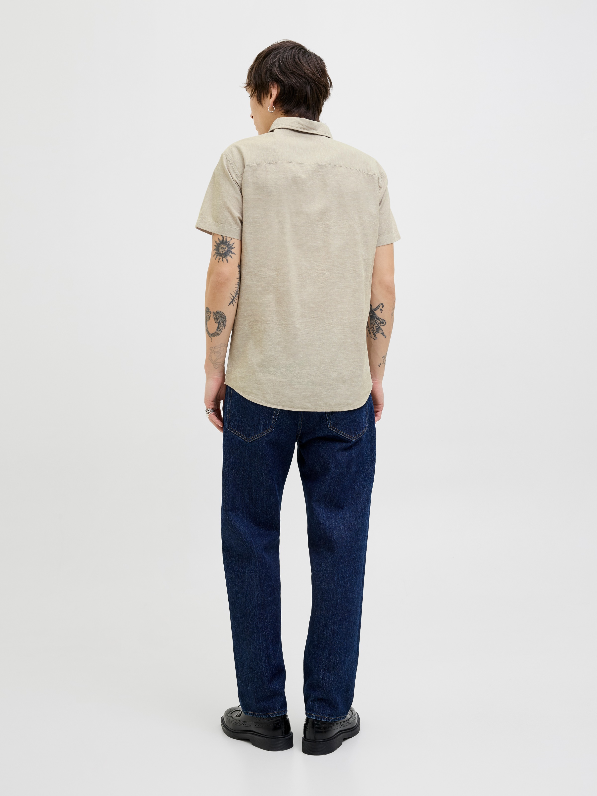 Jack & Jones Kurzarmhemd »JJEBREEZE SHIRT SS SN«, mit Hemdkragen